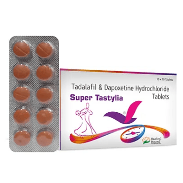슈퍼타스틸리아 (타다리필 tadalafil 20mg + 다폭세틴 dapoxetine 60mg)