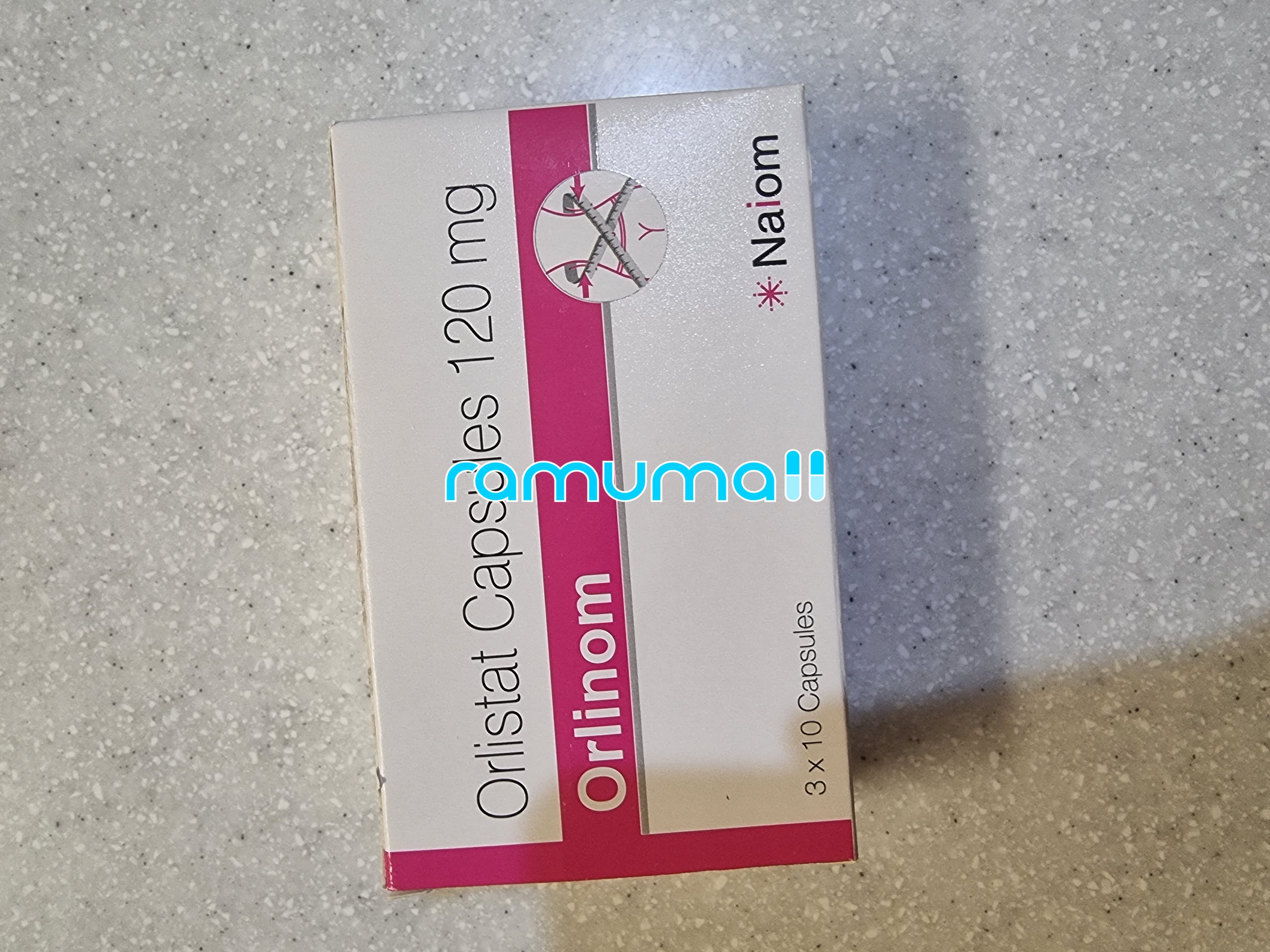 오르리스타트  올리놈 120mg (제니칼) 직구 후기