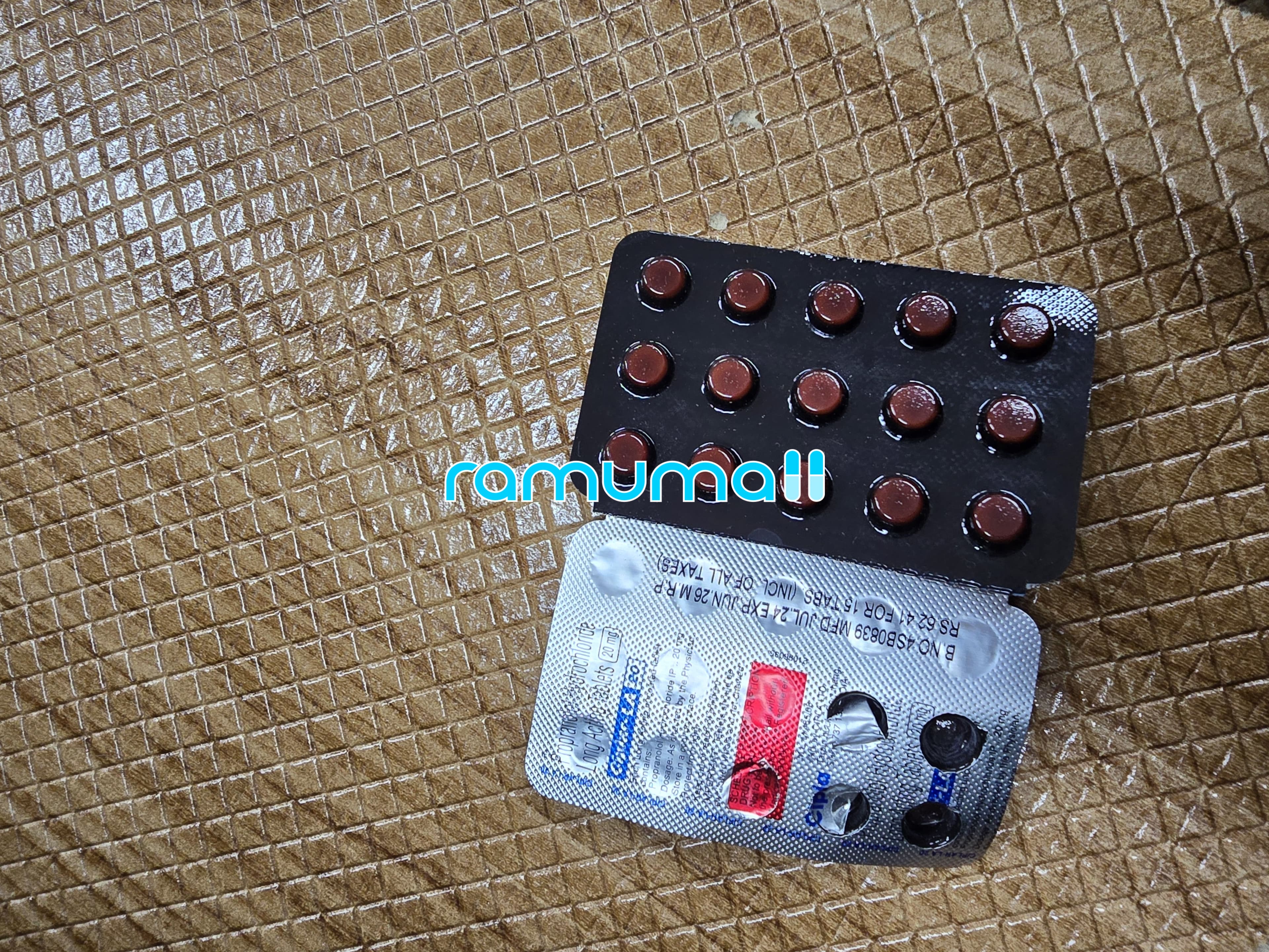 씨플르-라 20 ( 프로프라놀롤 Propranolol 20mg ) 직구 후기