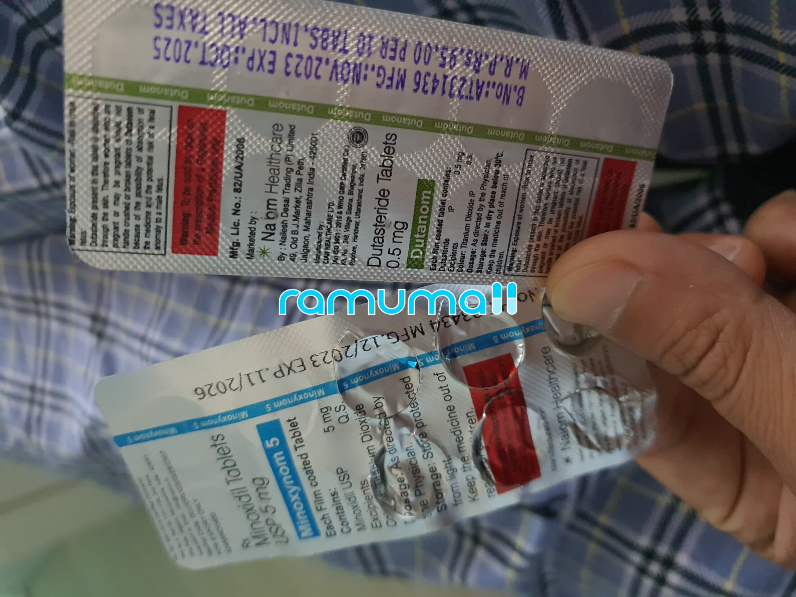 두타놈(두타스테리드 0.5mg) 직구 후기