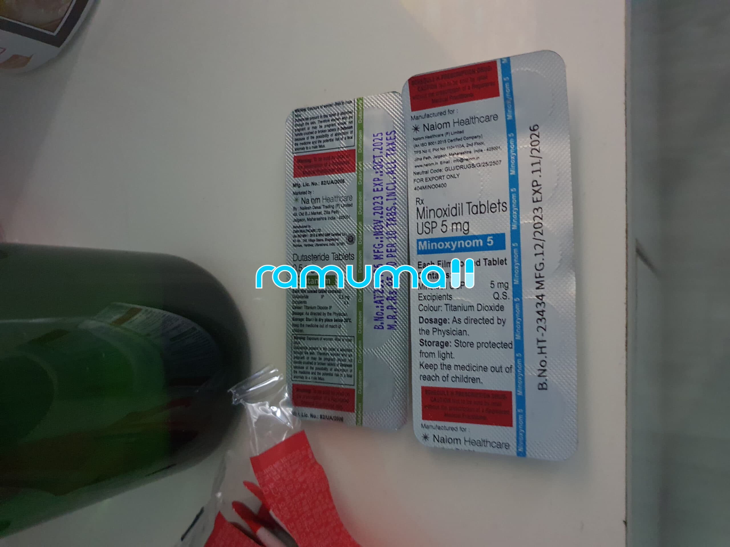두타놈(두타스테리드 0.5mg) 직구 후기