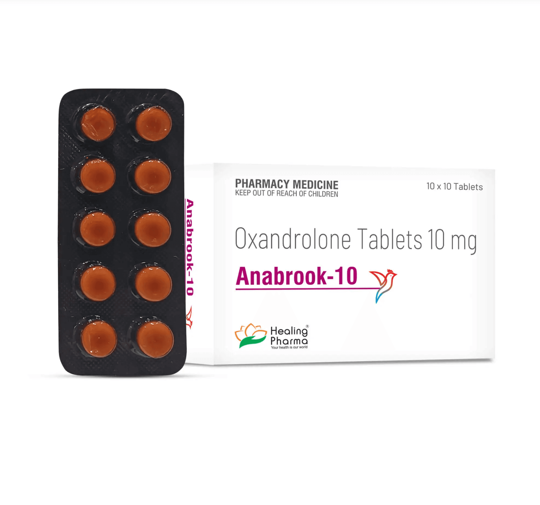 아나브룩 ( 옥산드롤론10mg )