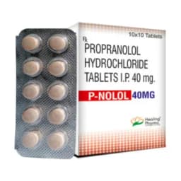 인데놀정 프로프라놀롤 피놀로 40mg