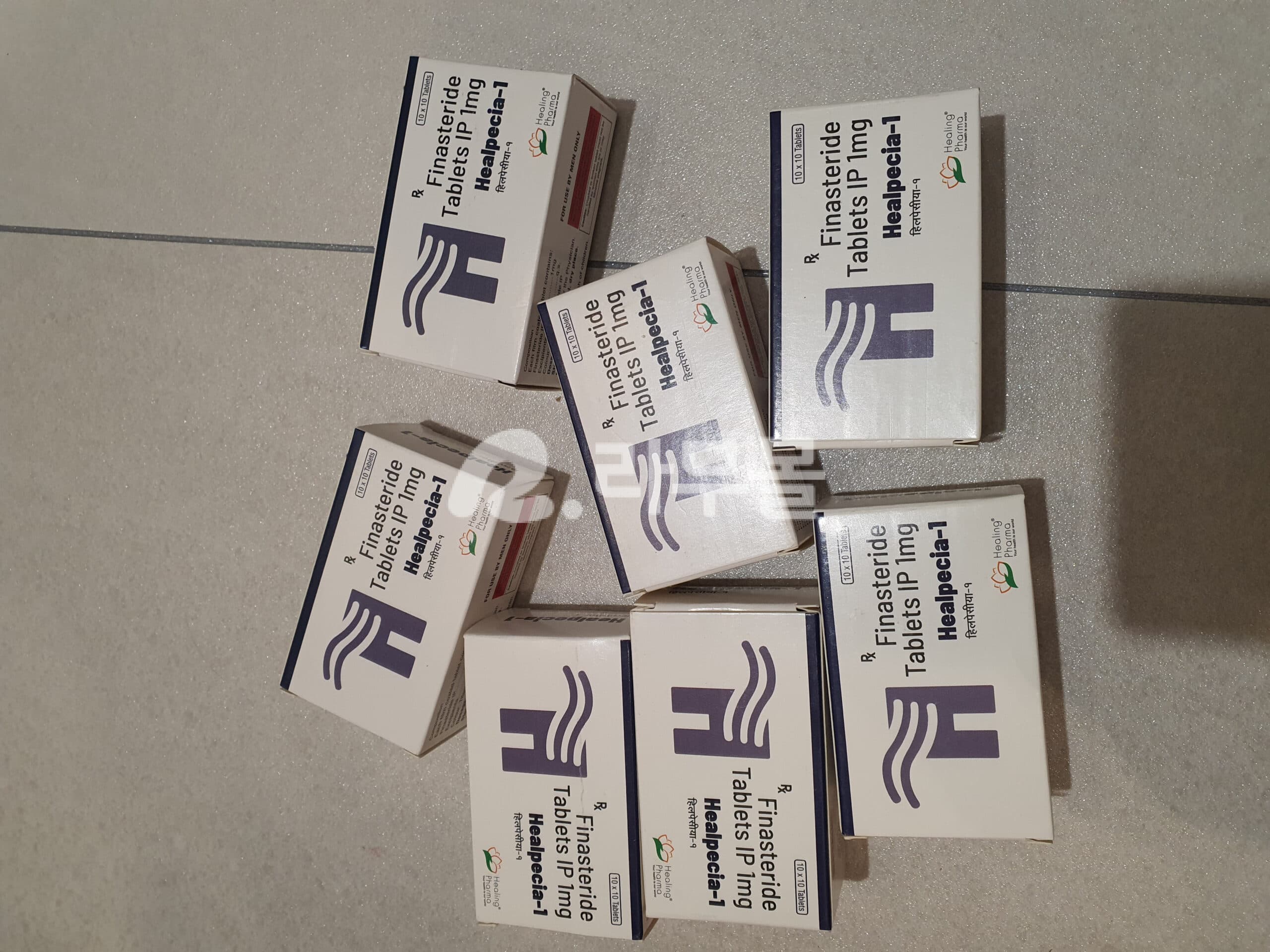 힐페시아 1mg 700정 직구 후기