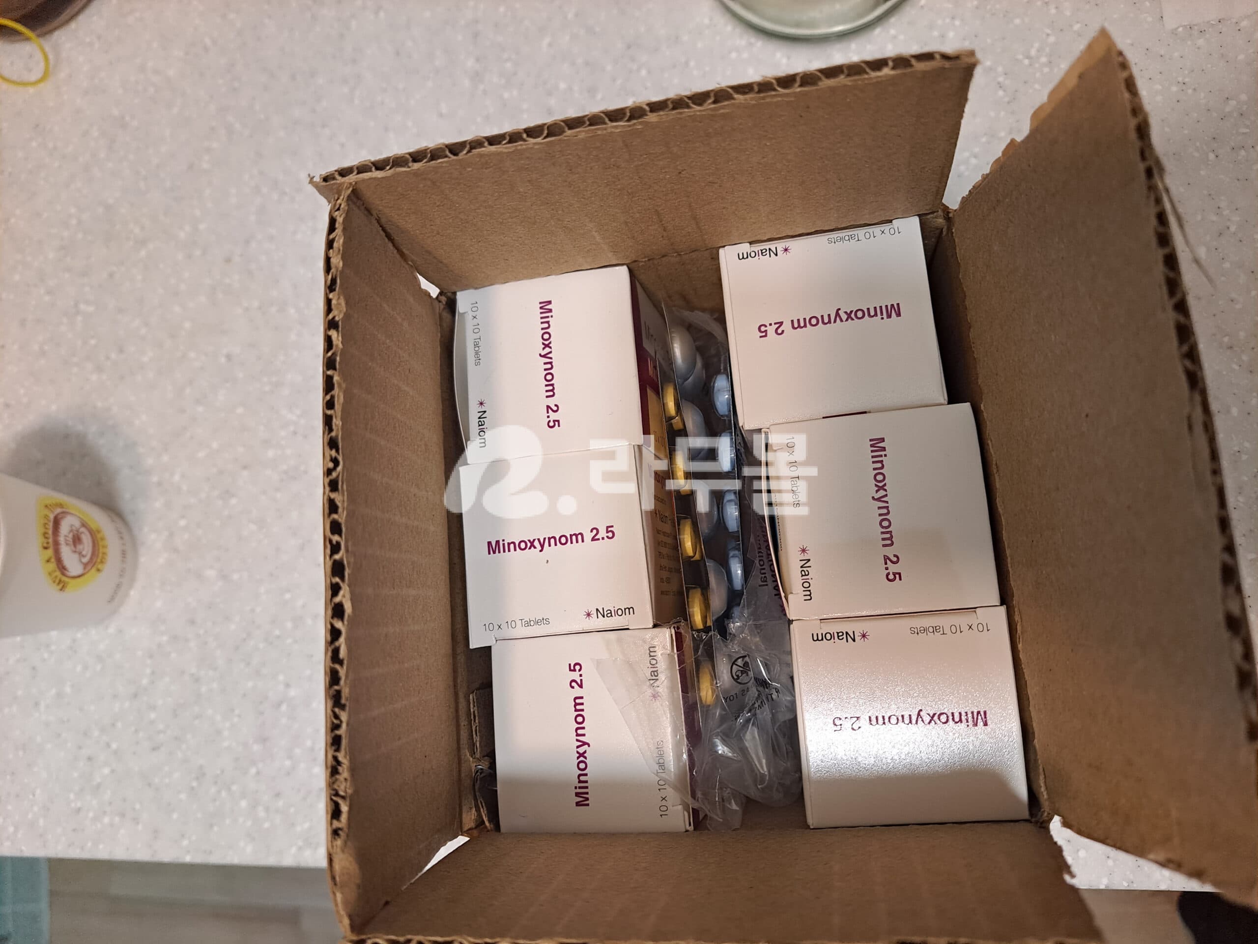 미녹시딜 미녹시놈2.5mg 직구 후기