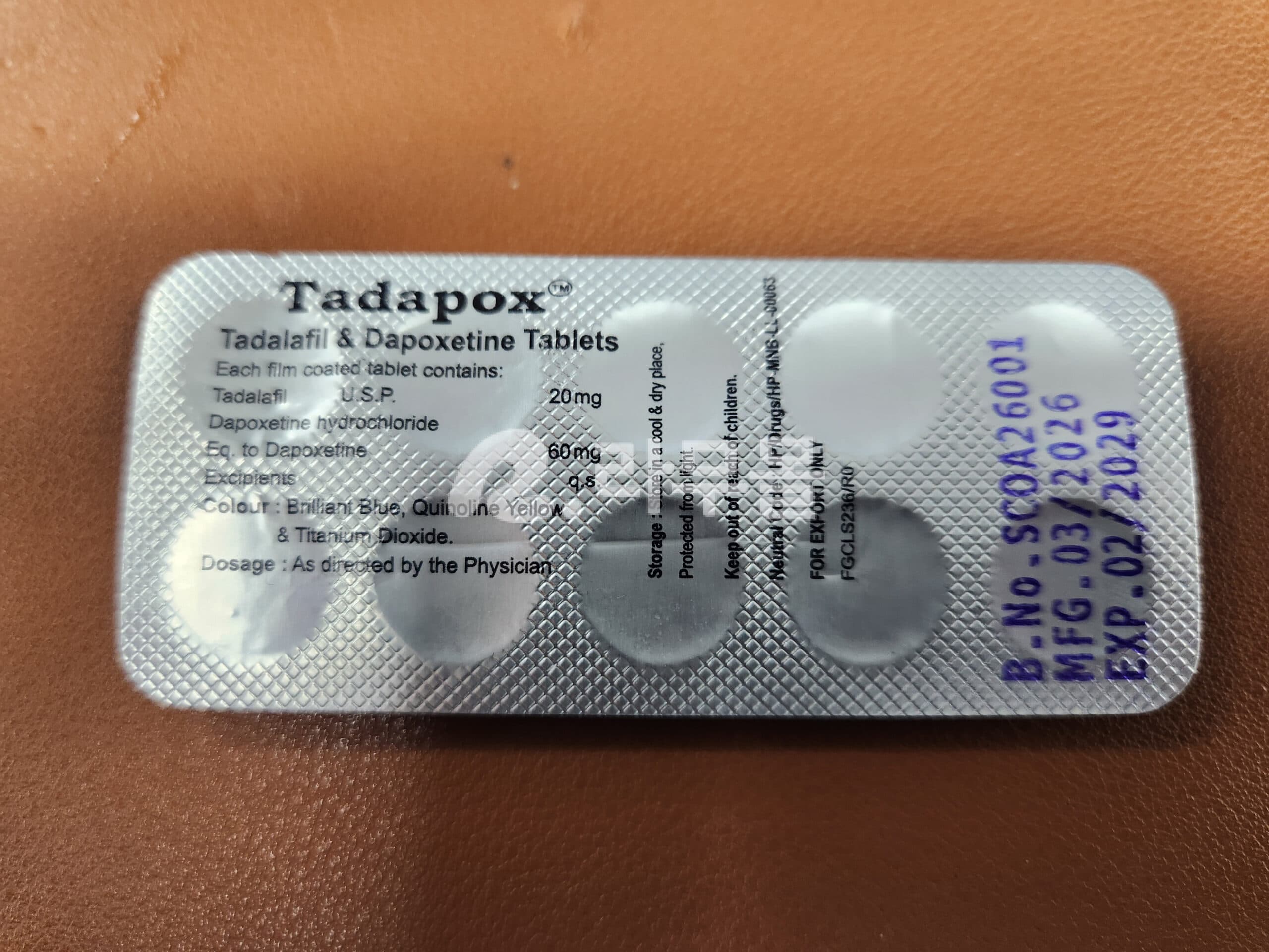 타다폭스 Tadapox 직구 후기