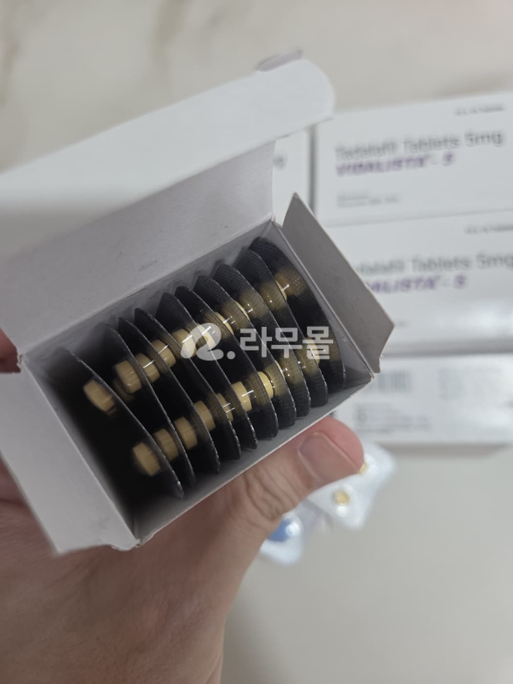비달리스타 5mg 직구 후기