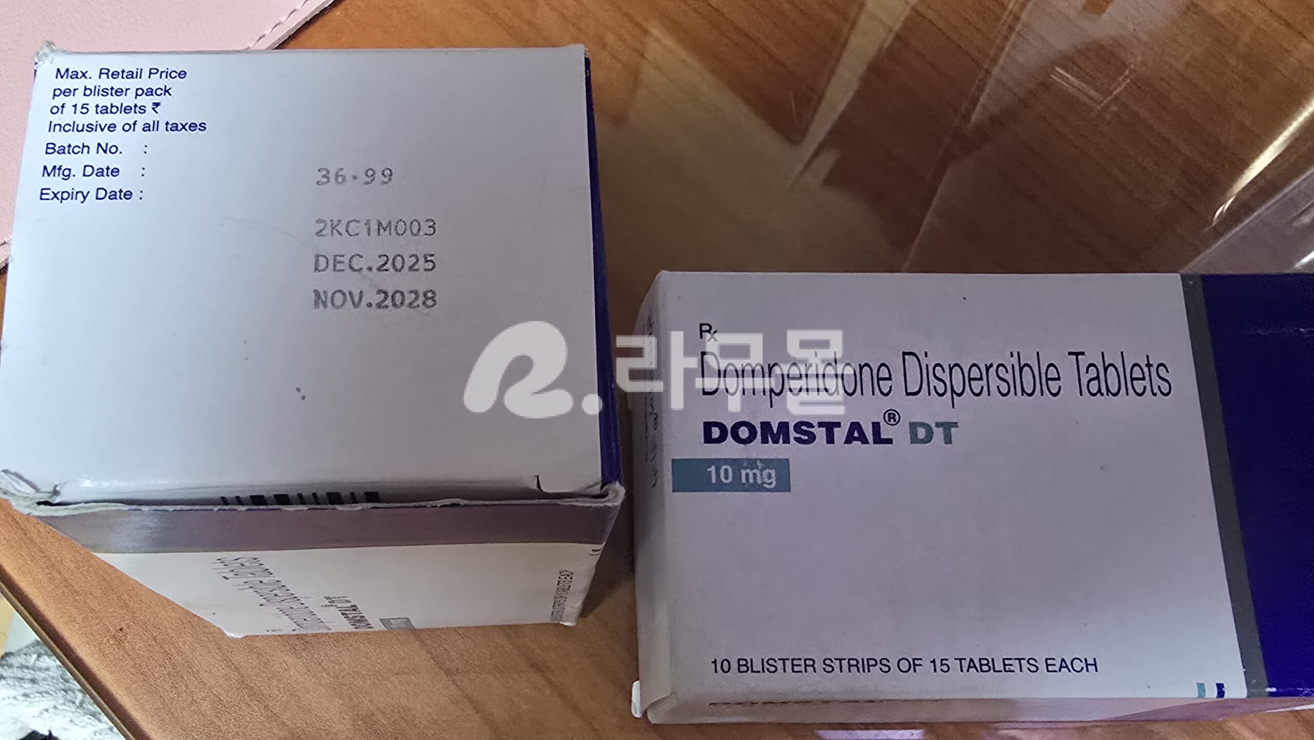 돔스탈 DT 10 ( 돔페리돈 domperidone 10mg ) 직구 후기