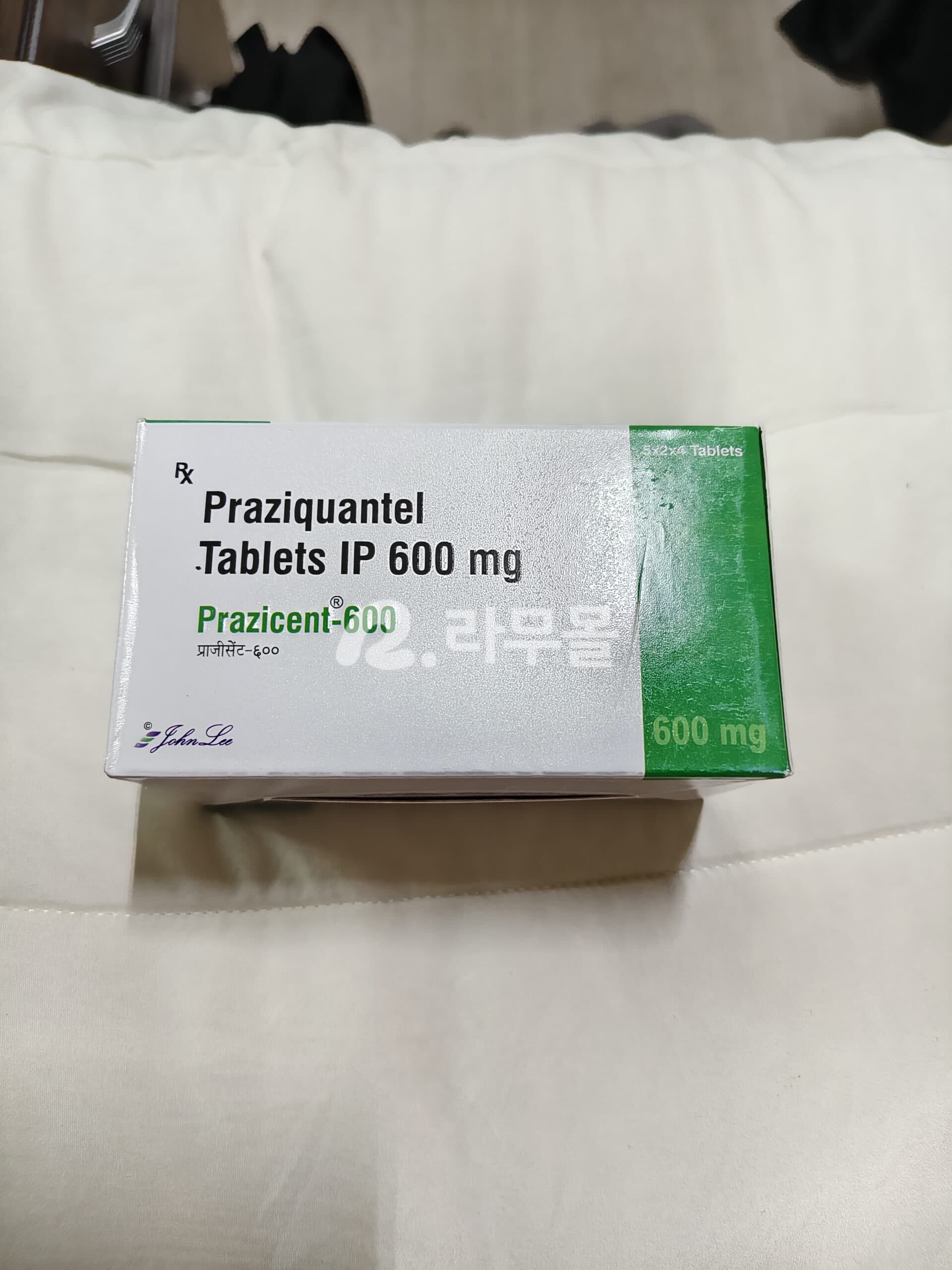 프라지콴텔 Prazinec 600mg 직구 후기