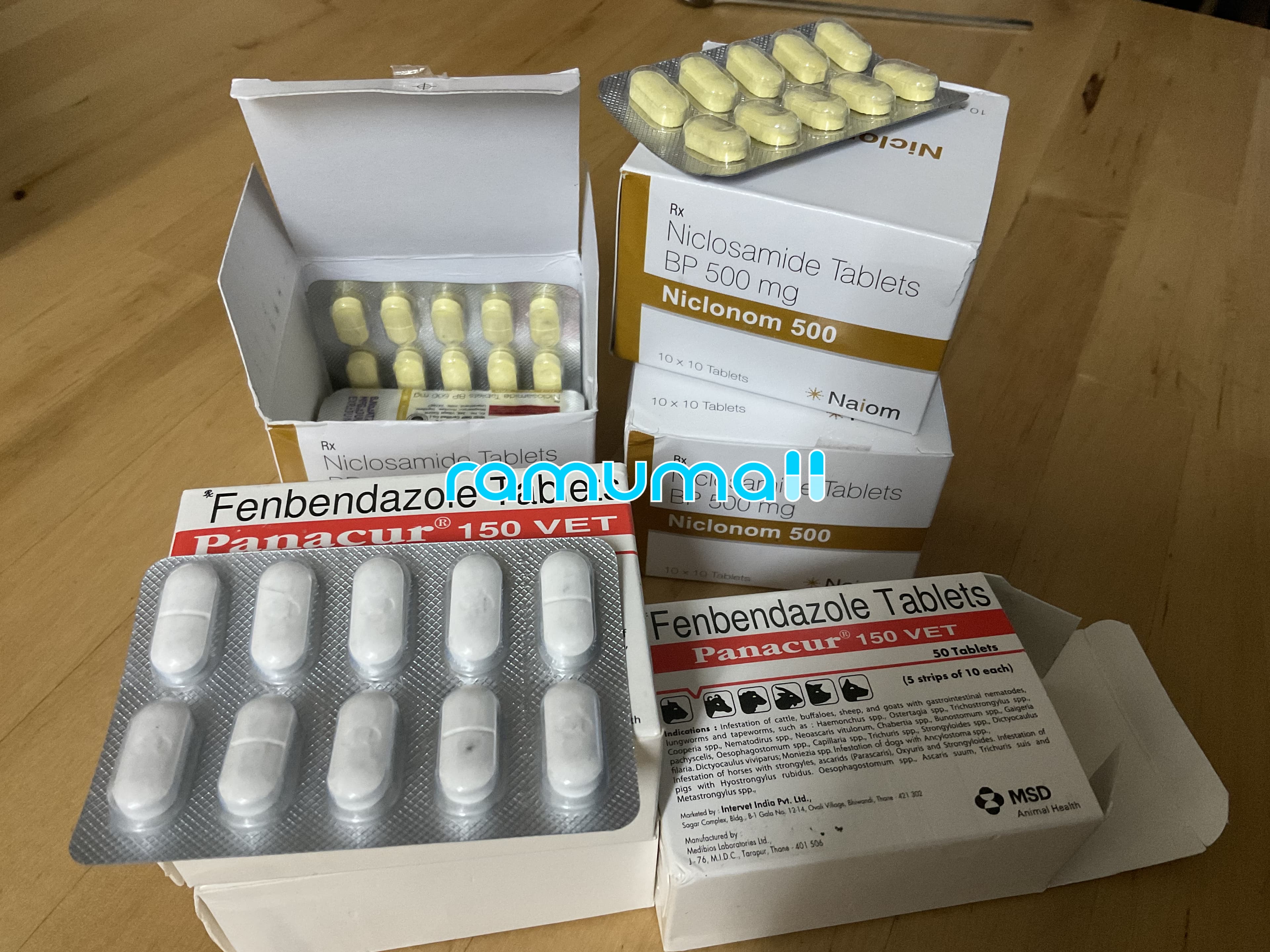 니클로사마이드 500MG 직구 후기