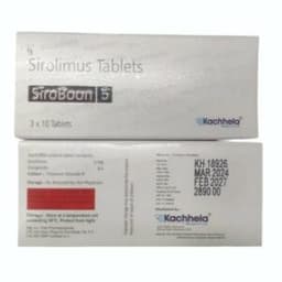 라파뮨 고용량 시로분 라파마이신 Kachhela Siroboon 5mg
