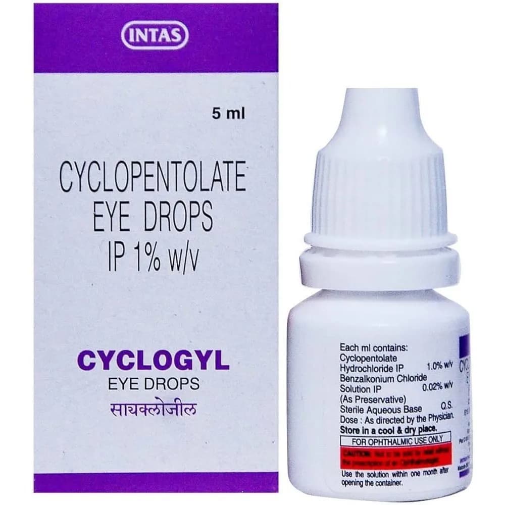 싸이크로질 점안액 Cyclogyl Eye Drops 1%
