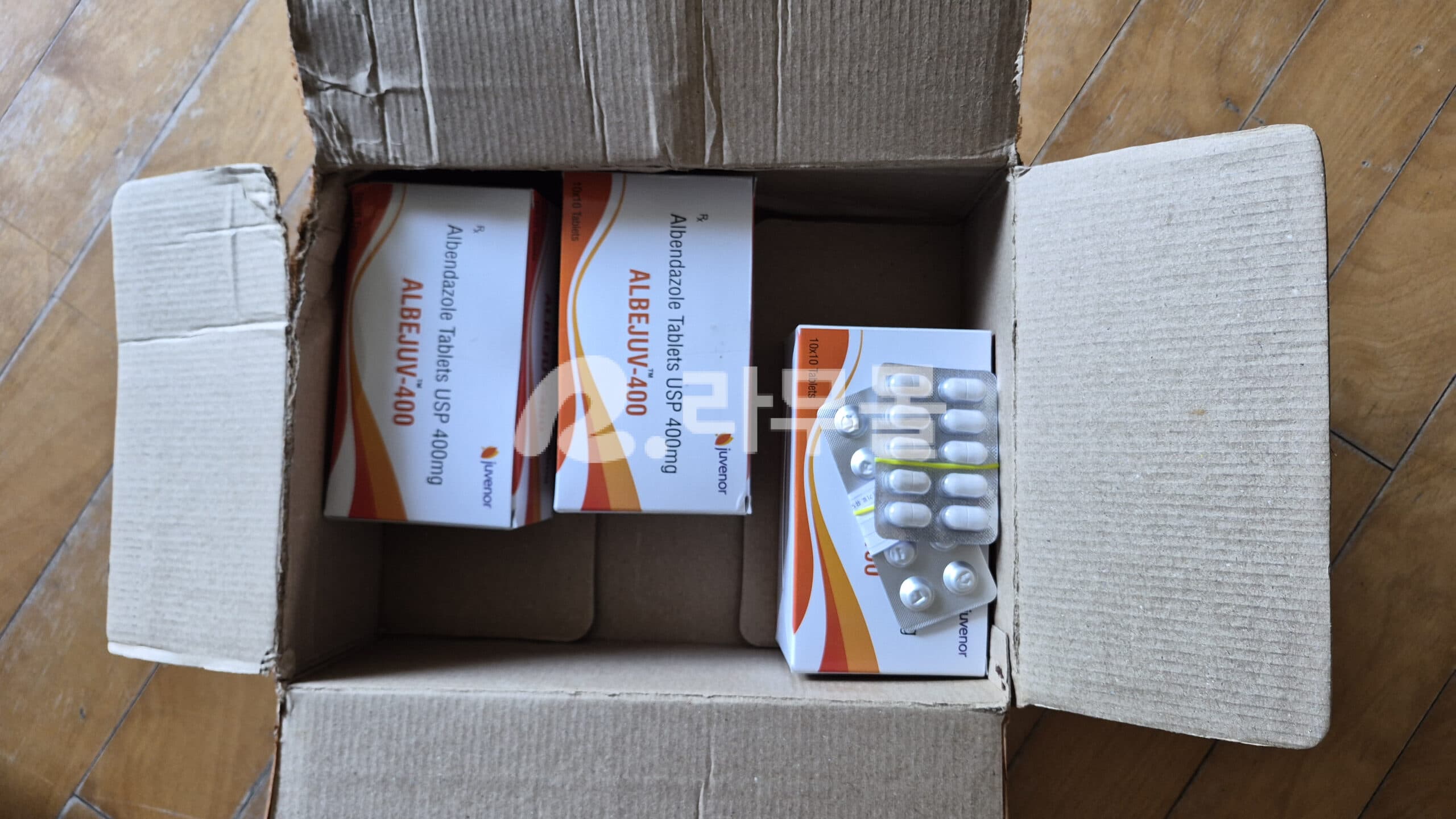 알베주브 400mg (알벤다졸 Albendazole 400mg) 직구 후기