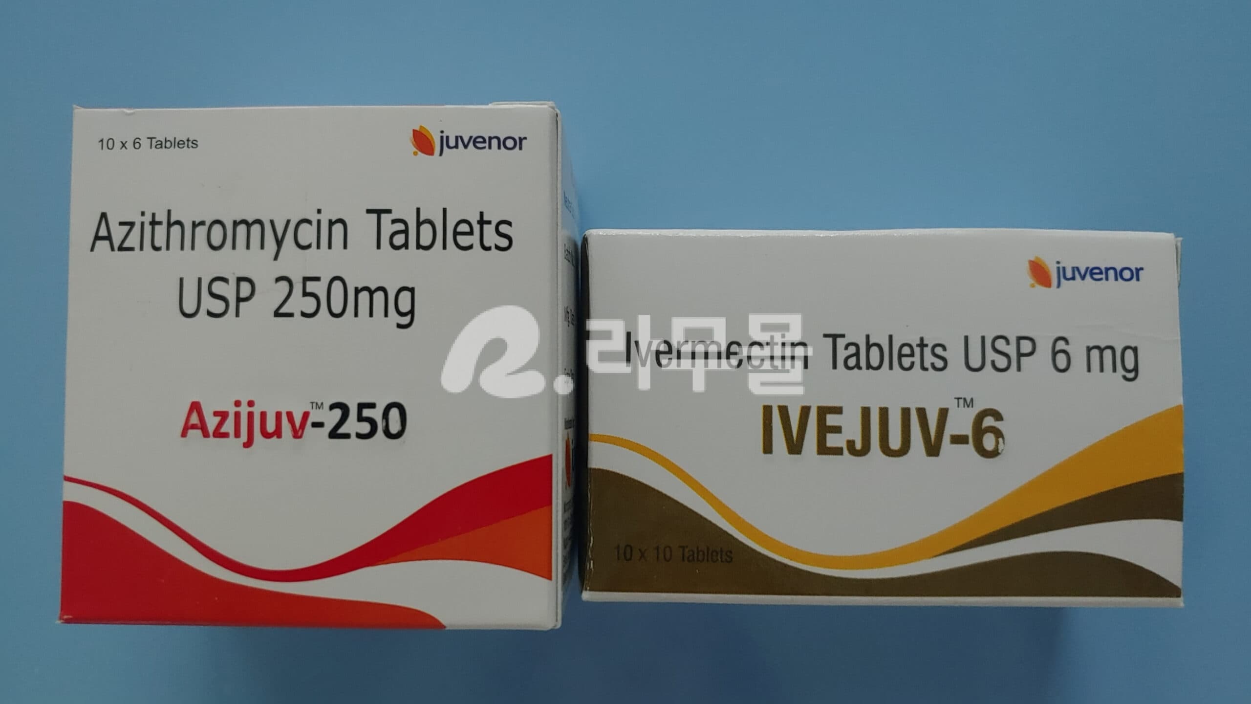 이버멕틴 6mg + 아지트로마이신 250mg 직구 후기