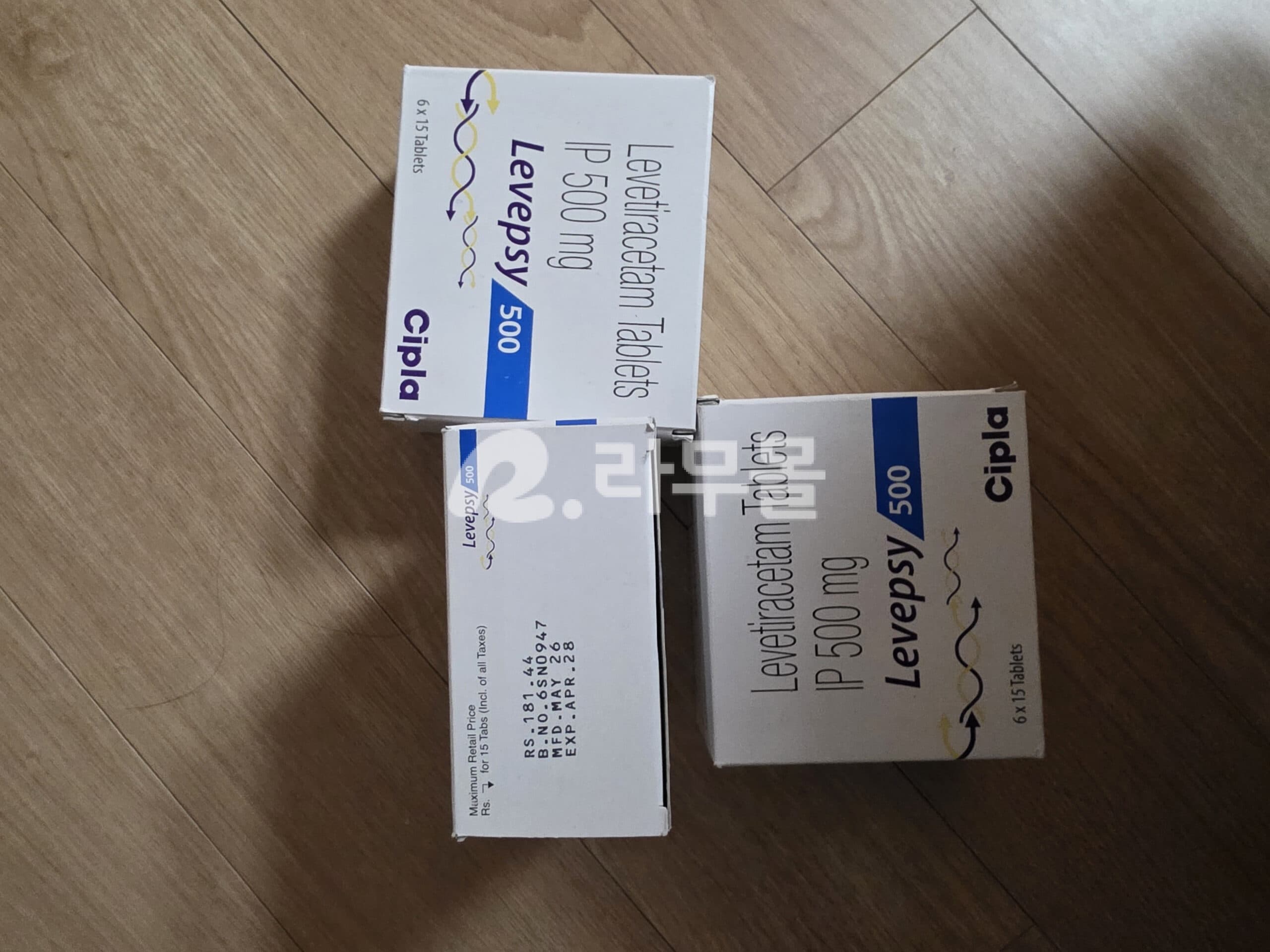 레비티라세탐 레벱시 500mg 직구 후기