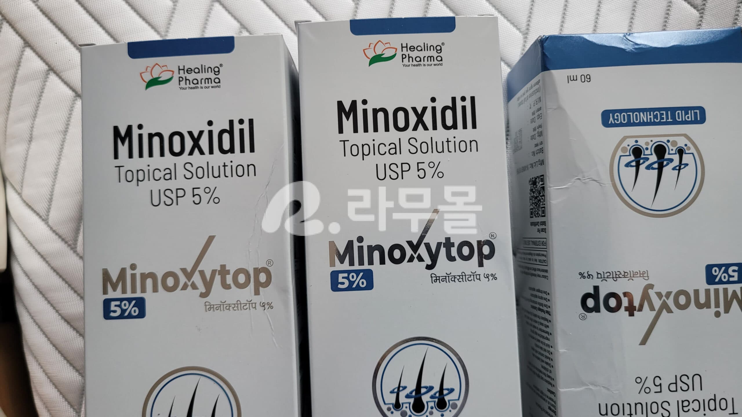 바르는 미녹시딜 5%(미녹시탑 MINOXIDIL 5%, 60ml) 직구 후기