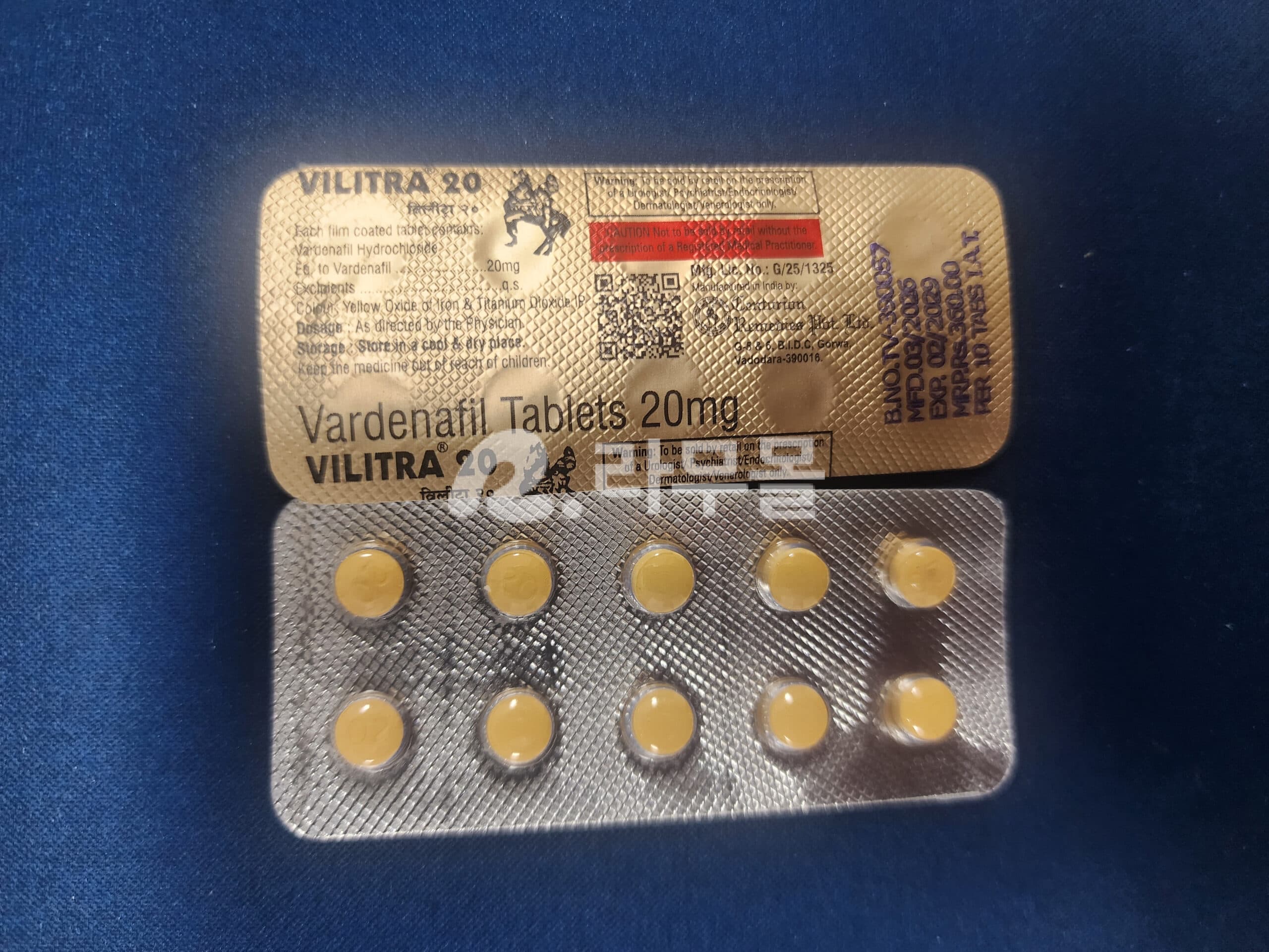 바데트론 20 ( 바데나필 20mg ) 직구 후기