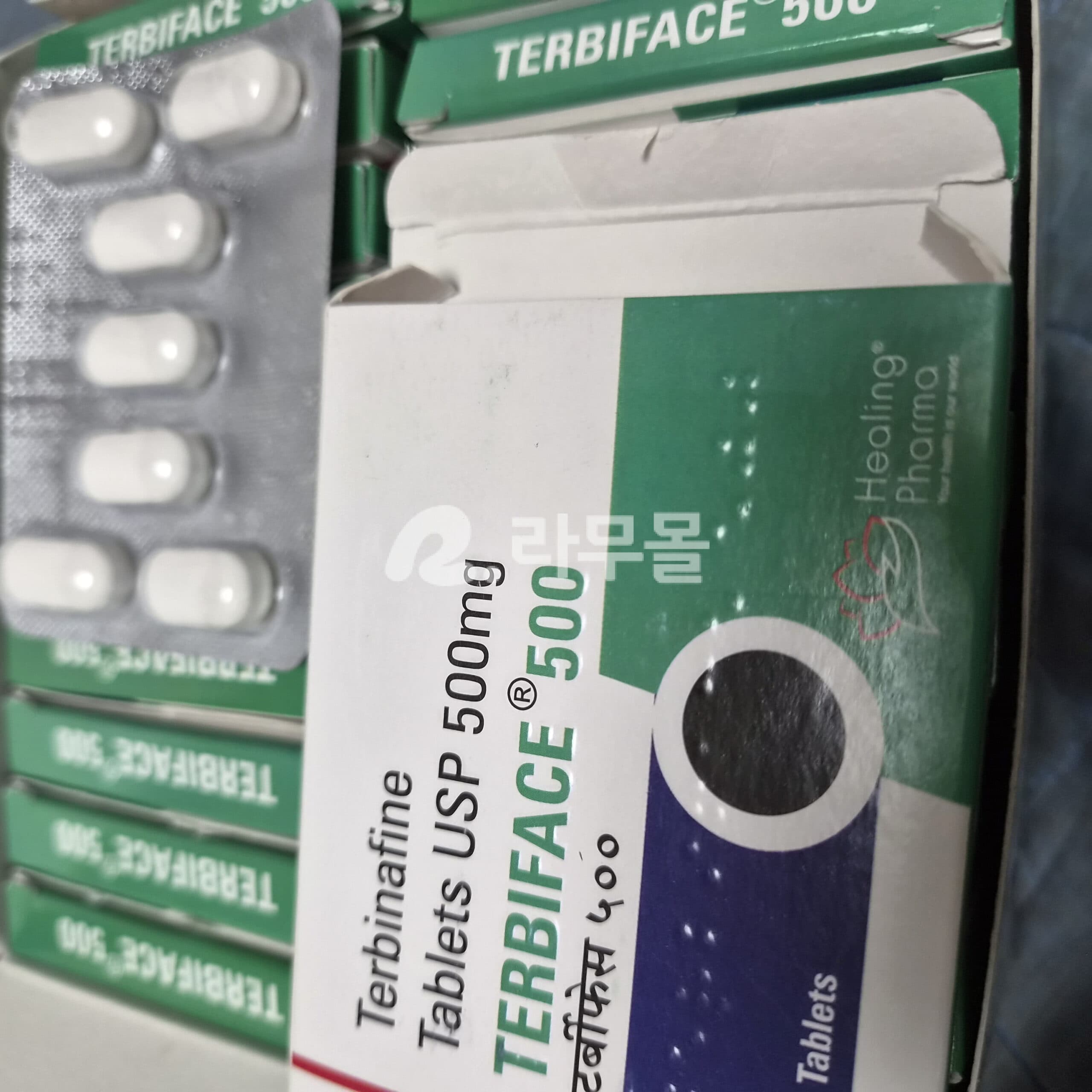 라미실정 테르비나핀 테르비페이스 500mg 직구 후기
