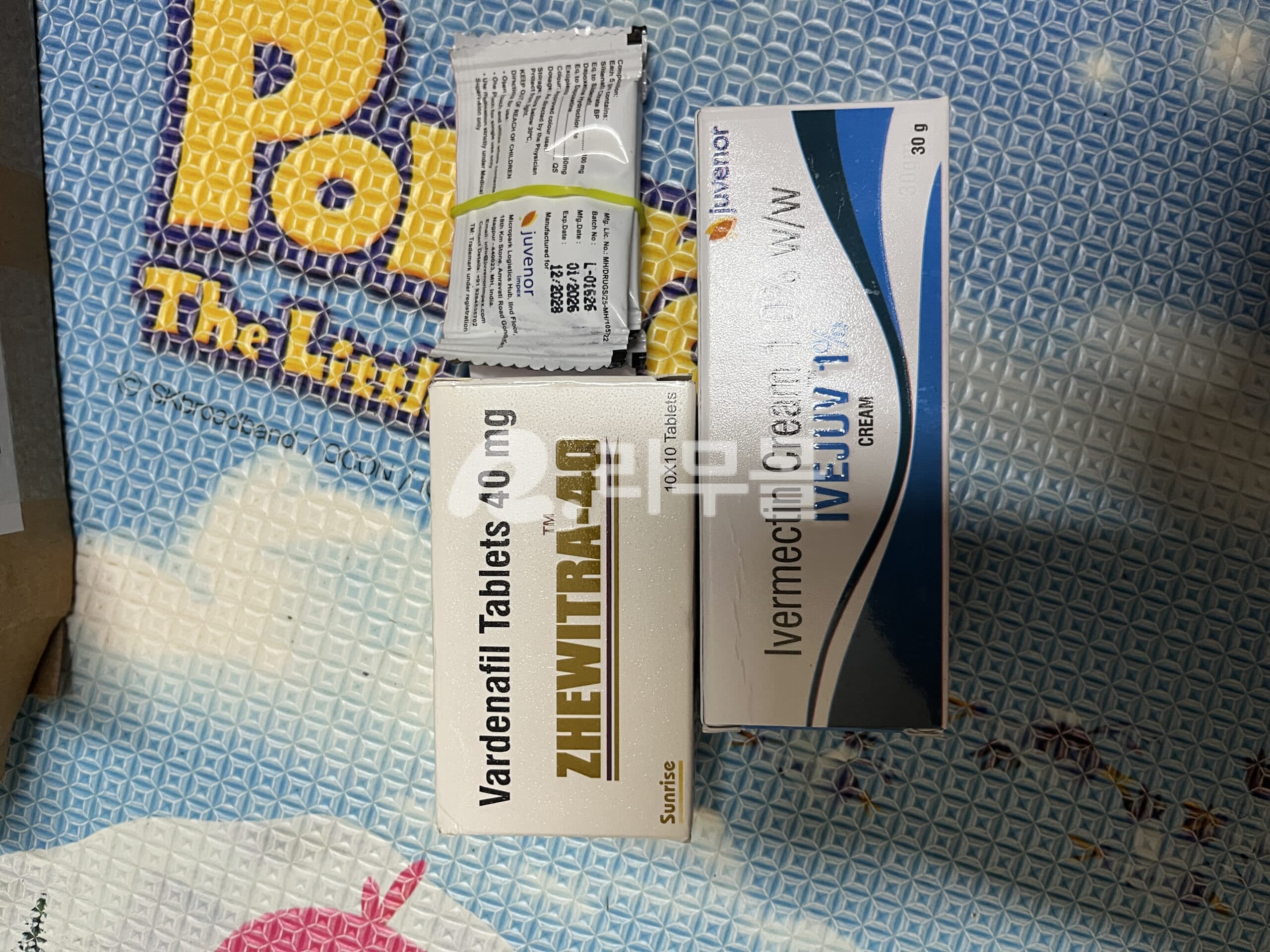 제비트라 40mg (바데나필  Vardenafil40mg) 직구 후기