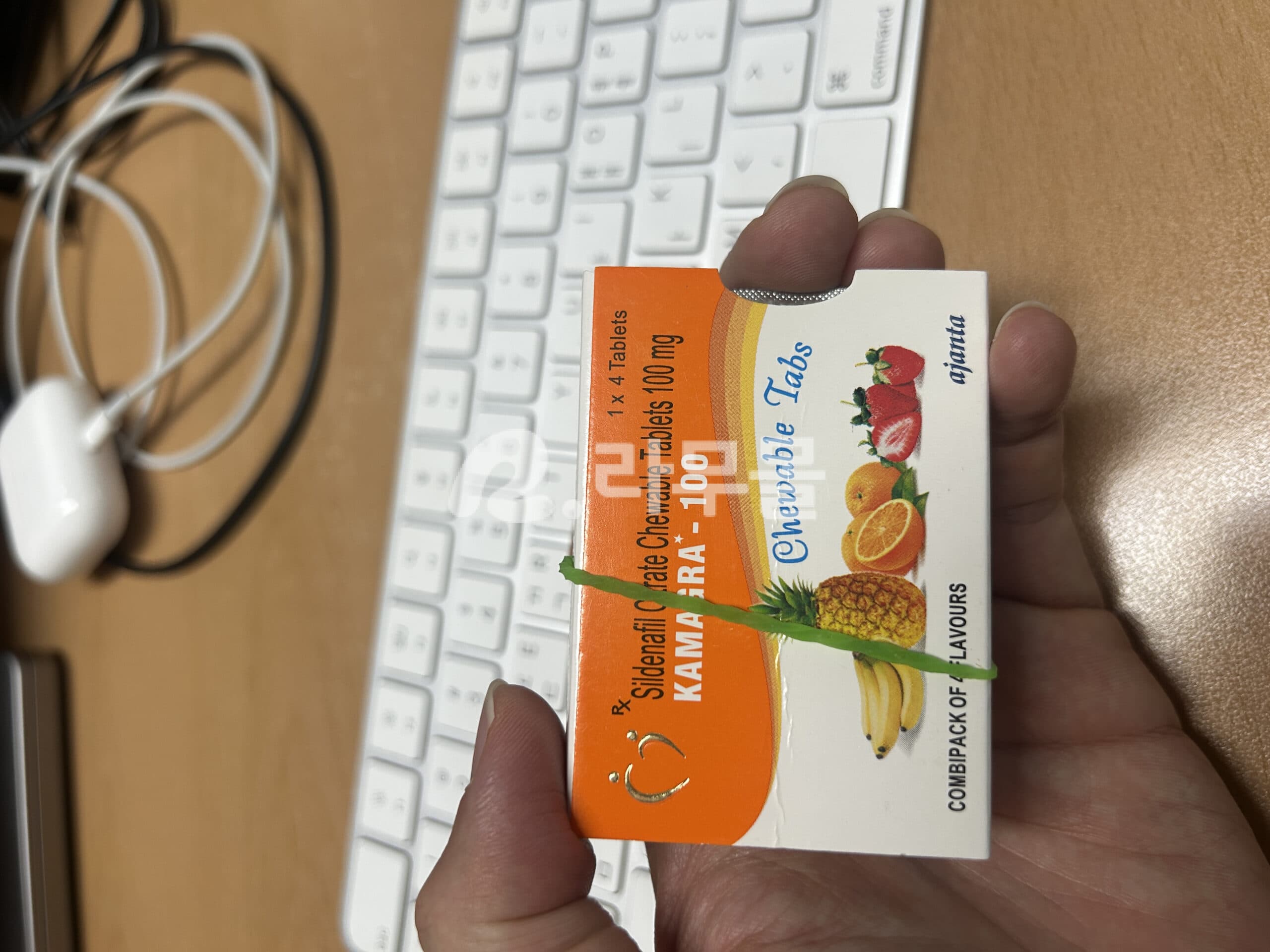 카마그라 츄어블 100mg 직구 후기