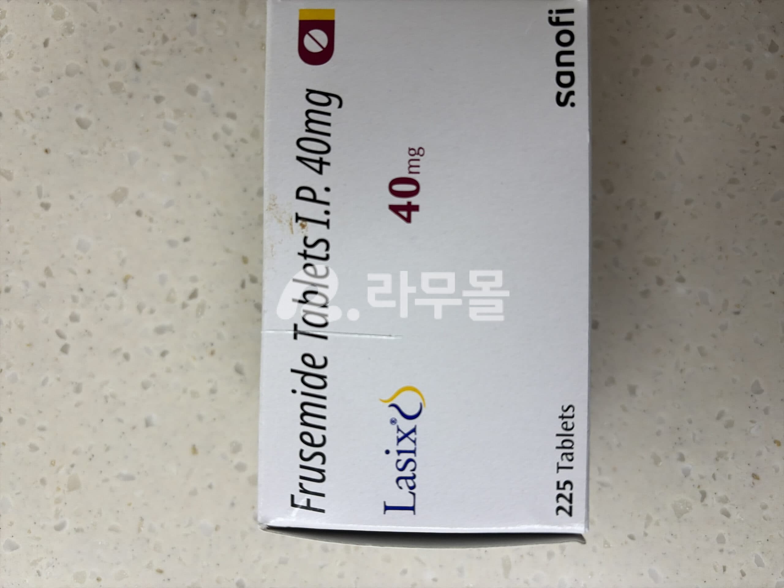 라식스 40mg (푸로세미드 furosemide 40mg) 직구 후기