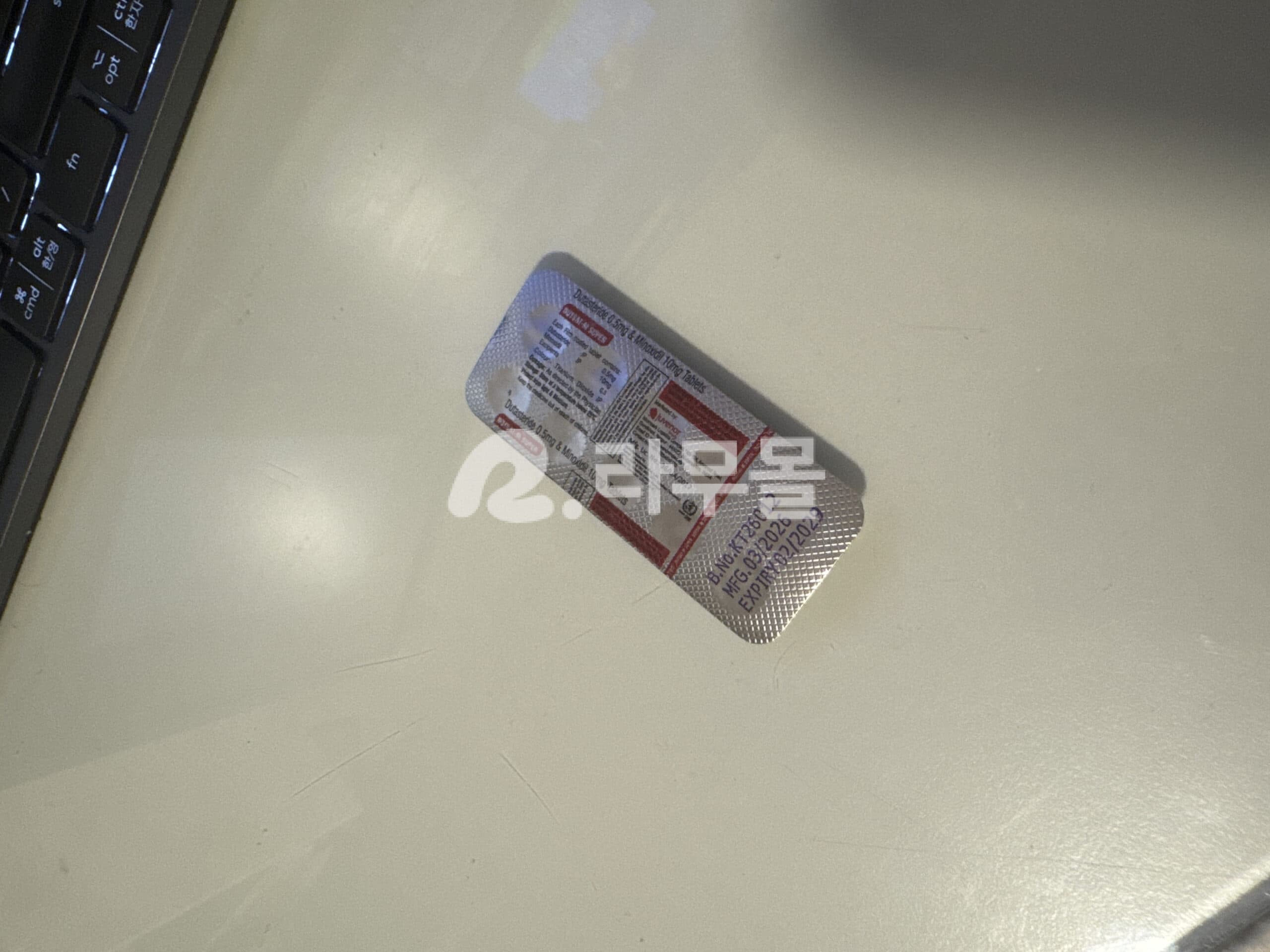두사트-M SUPER ( 두타스테리드 Dutasteride 0.5mg + Minoxidil 미녹시딜 10mg ) 직구 후기