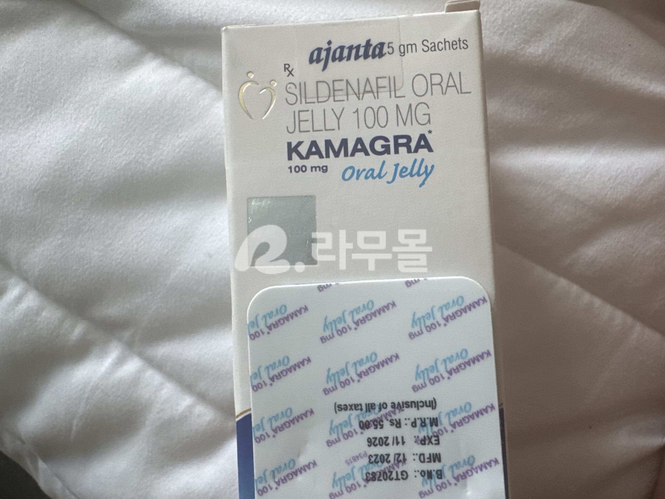 실데나필 카마그라젤 (오랄젤리) 직구 후기