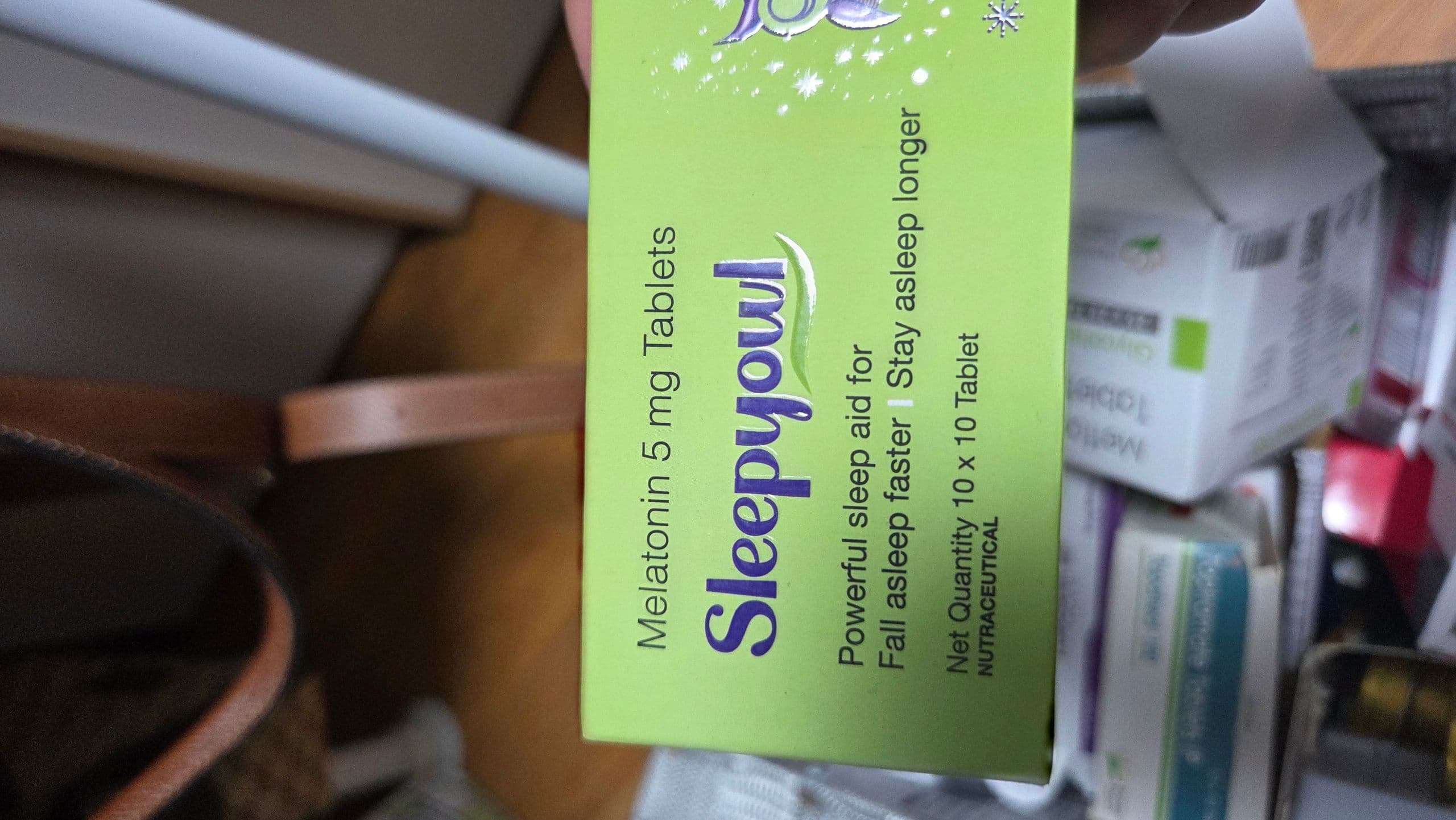 슬립요울 5mg (멜라토닌 Melatonin 5mg) 직구 후기