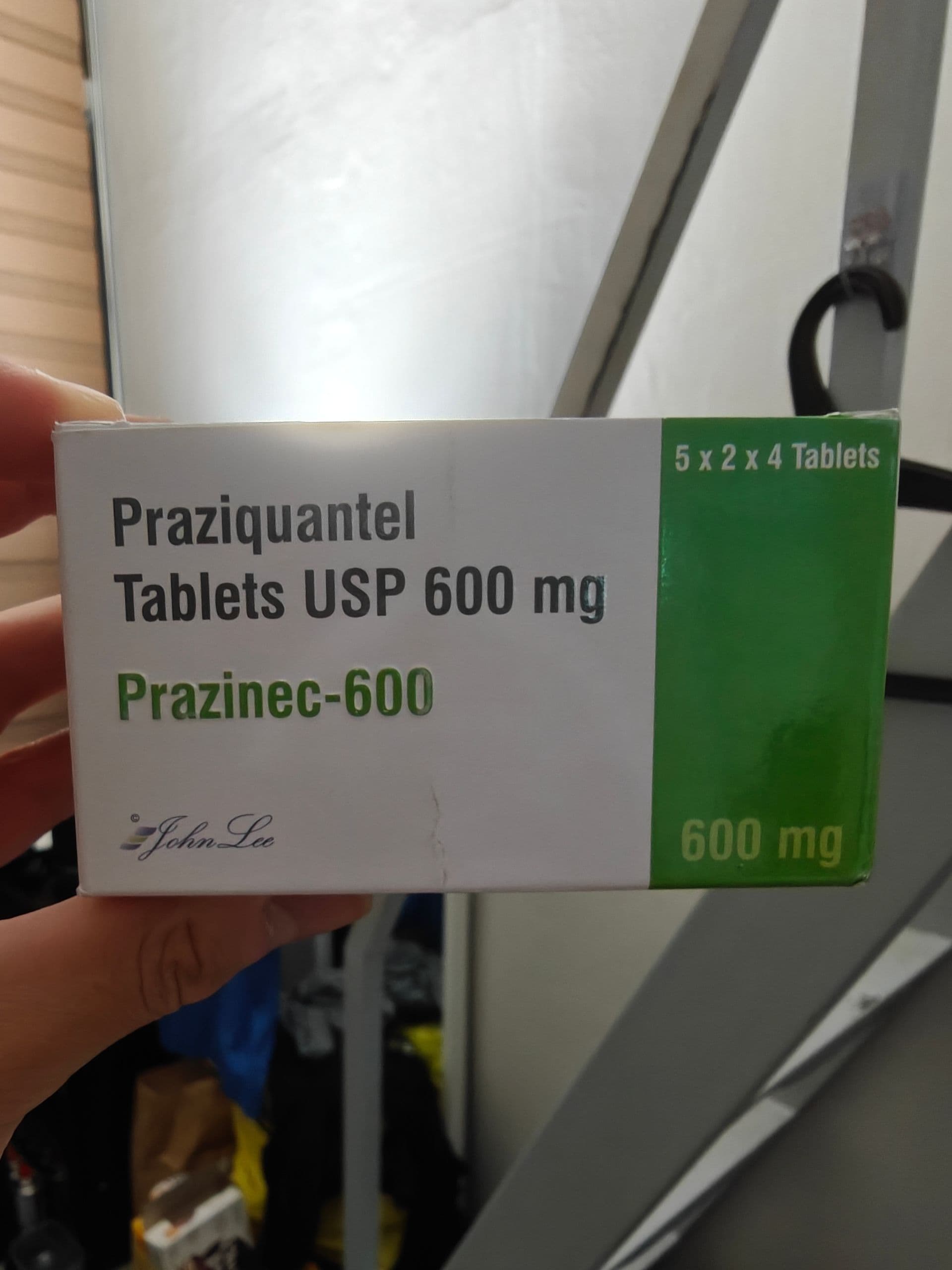 프라지콴텔 Prazinec 600mg 직구 후기