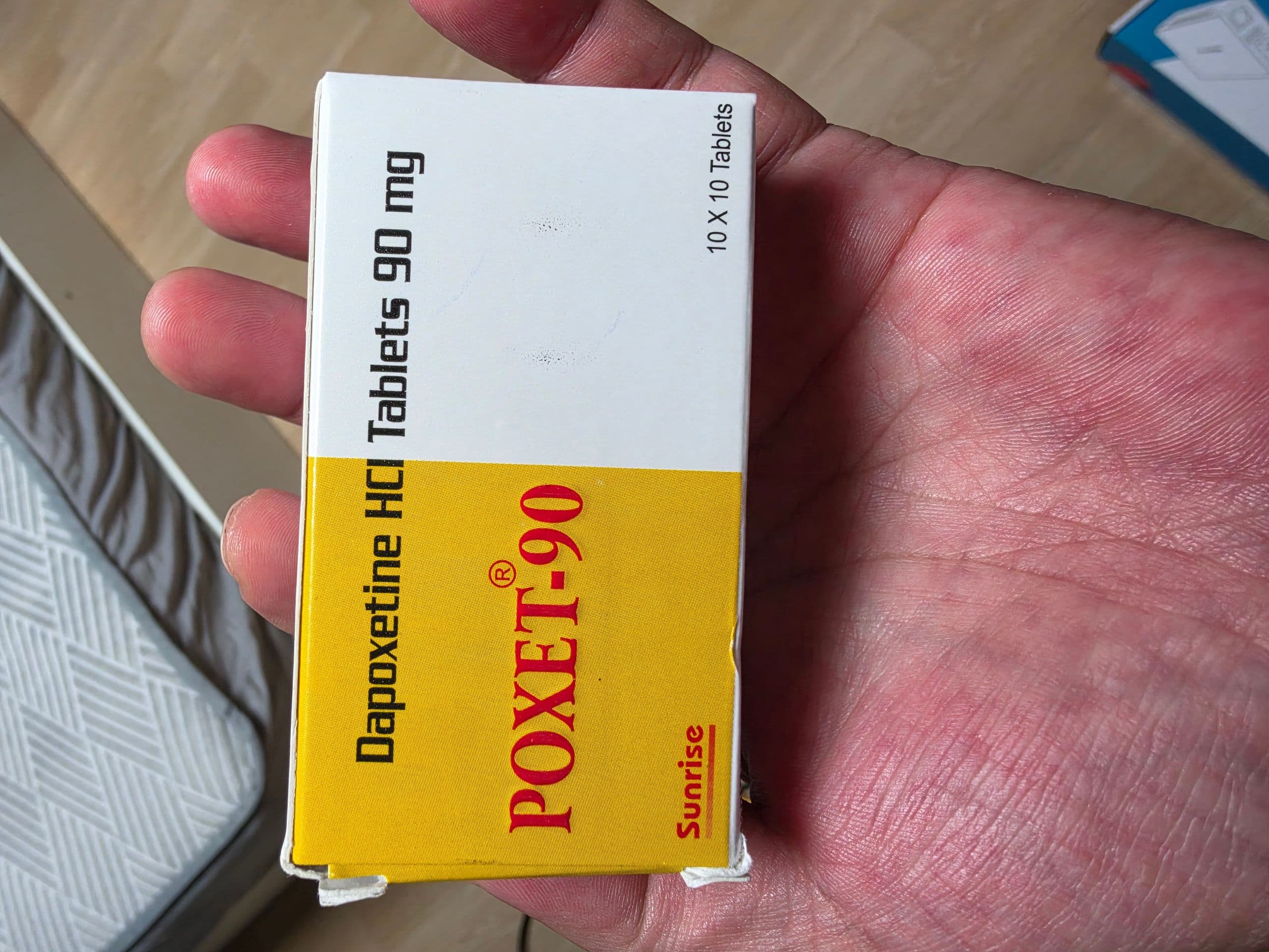프릴리지 다포포스 90mg (다폭세틴dapoxetine 90mg) 직구 후기