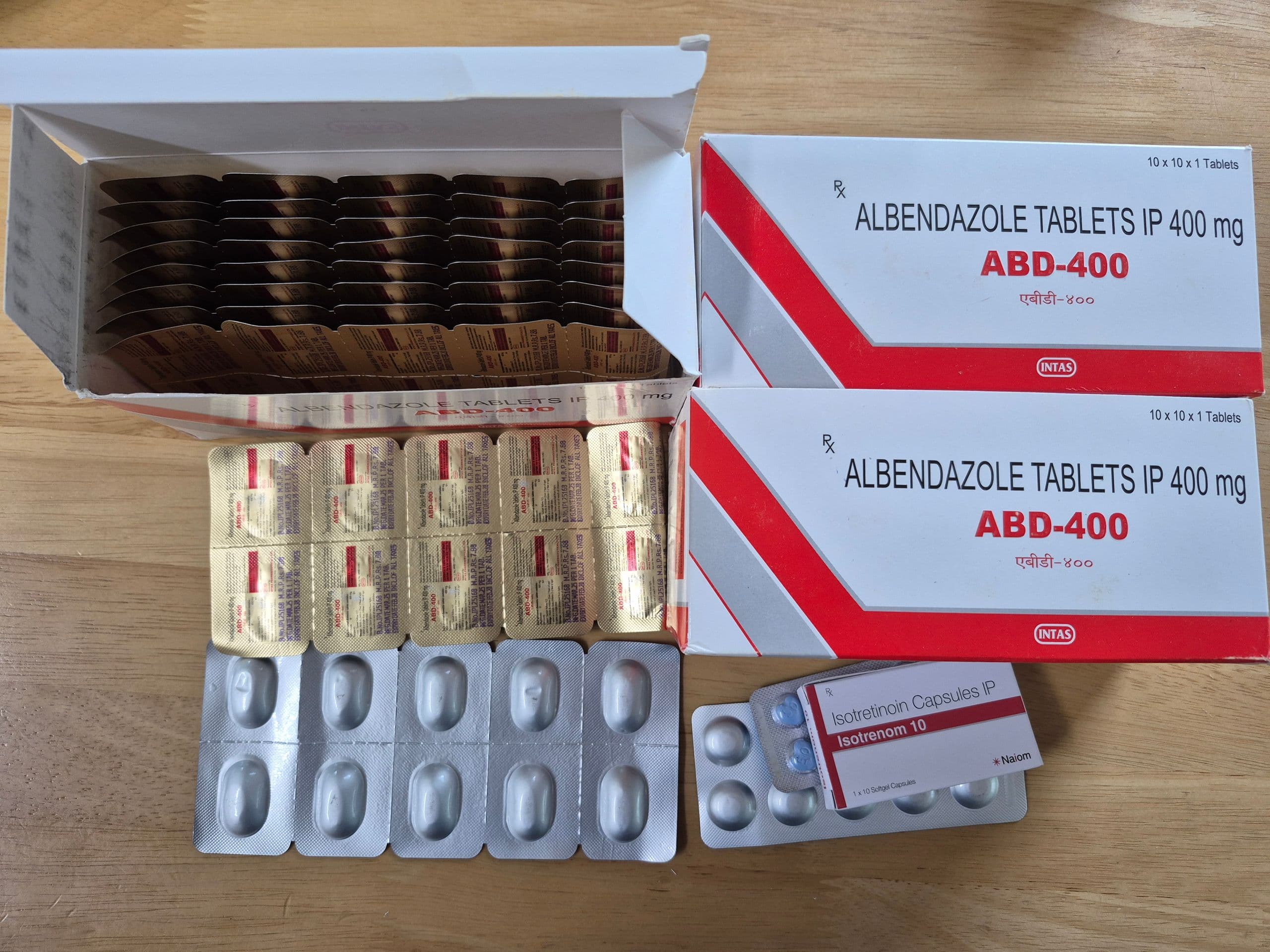 알벤다졸 ABD 400mg 직구 후기