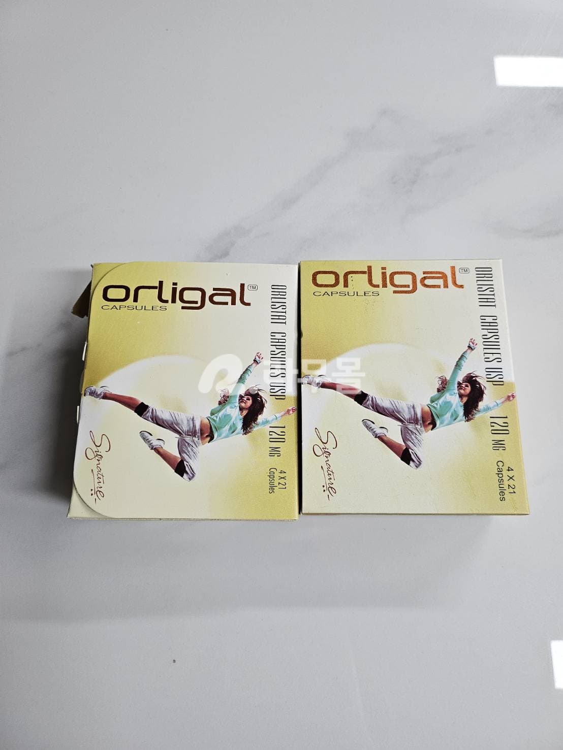 오르리스타트  올리갈 120mg (제니칼) 직구 후기