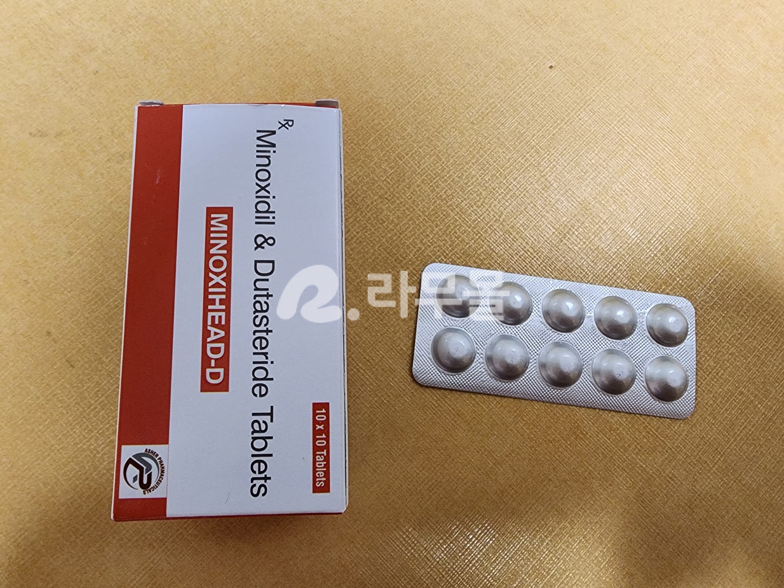 Minoxihead -D 두타스테리드 + 미녹시딜 직구 후기