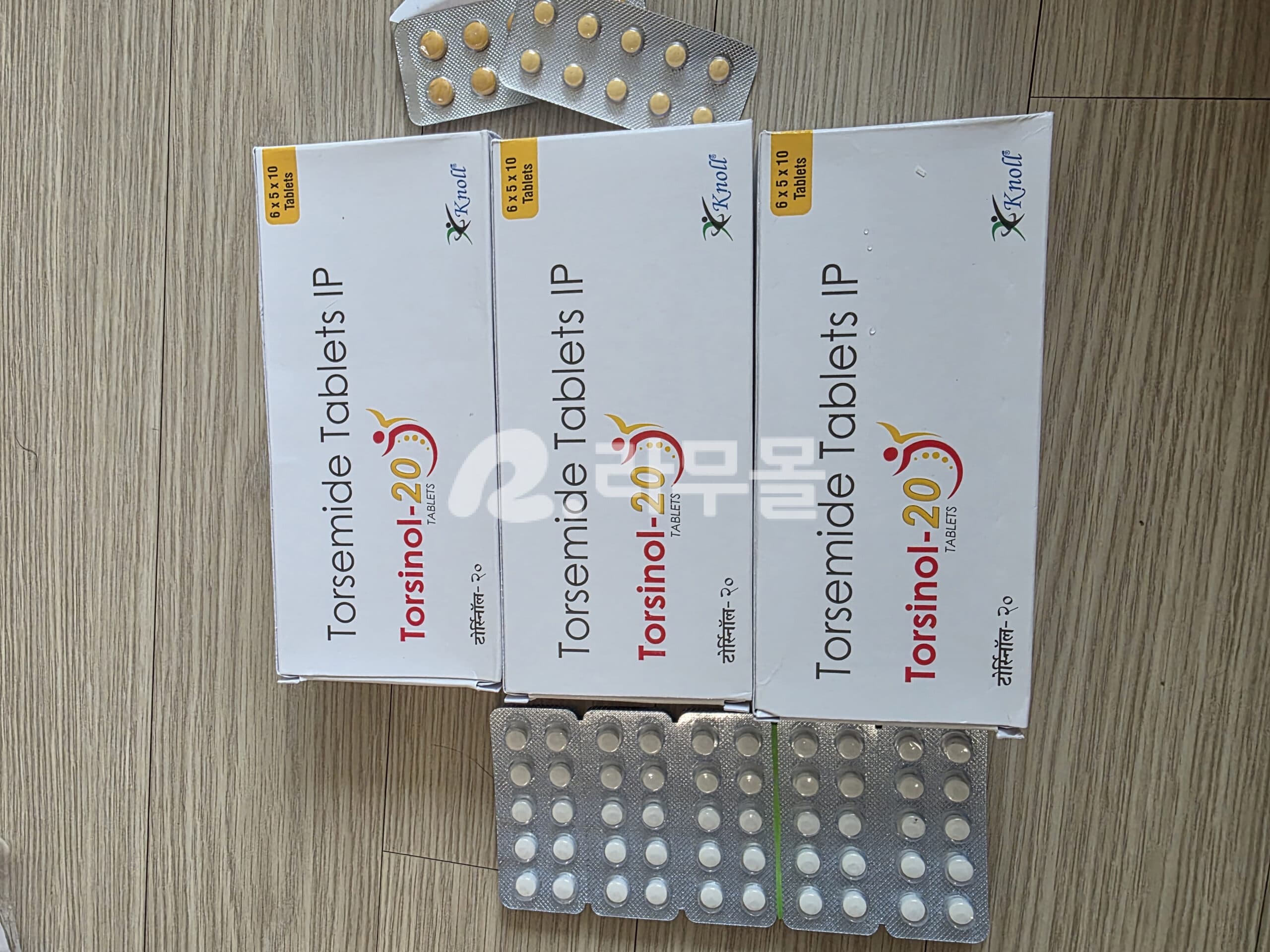 라식스 토르시놀 20mg (토르세미드 20mg) 직구 후기