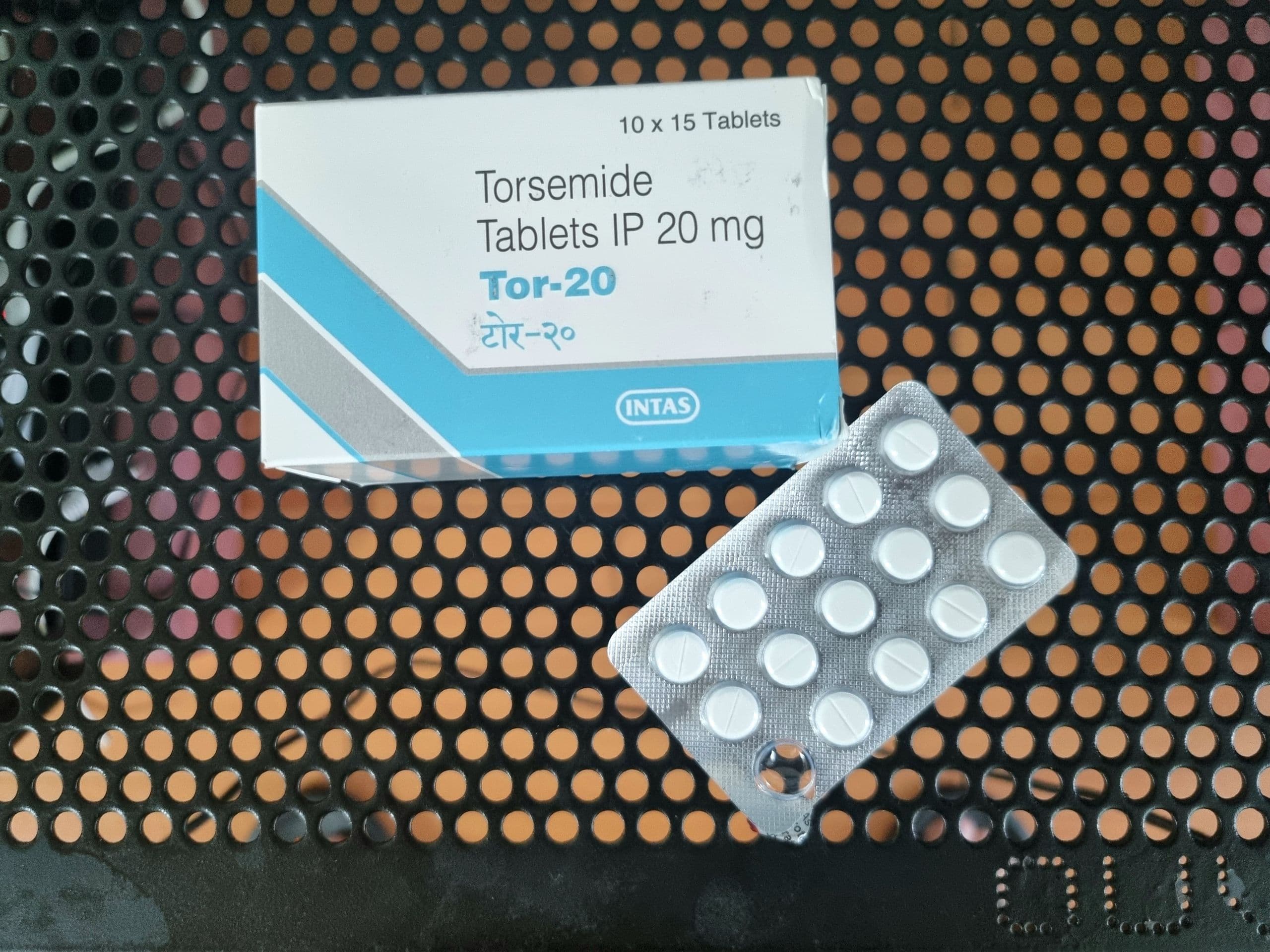 토르 20mg (토르세미드, torsemide) 직구 후기