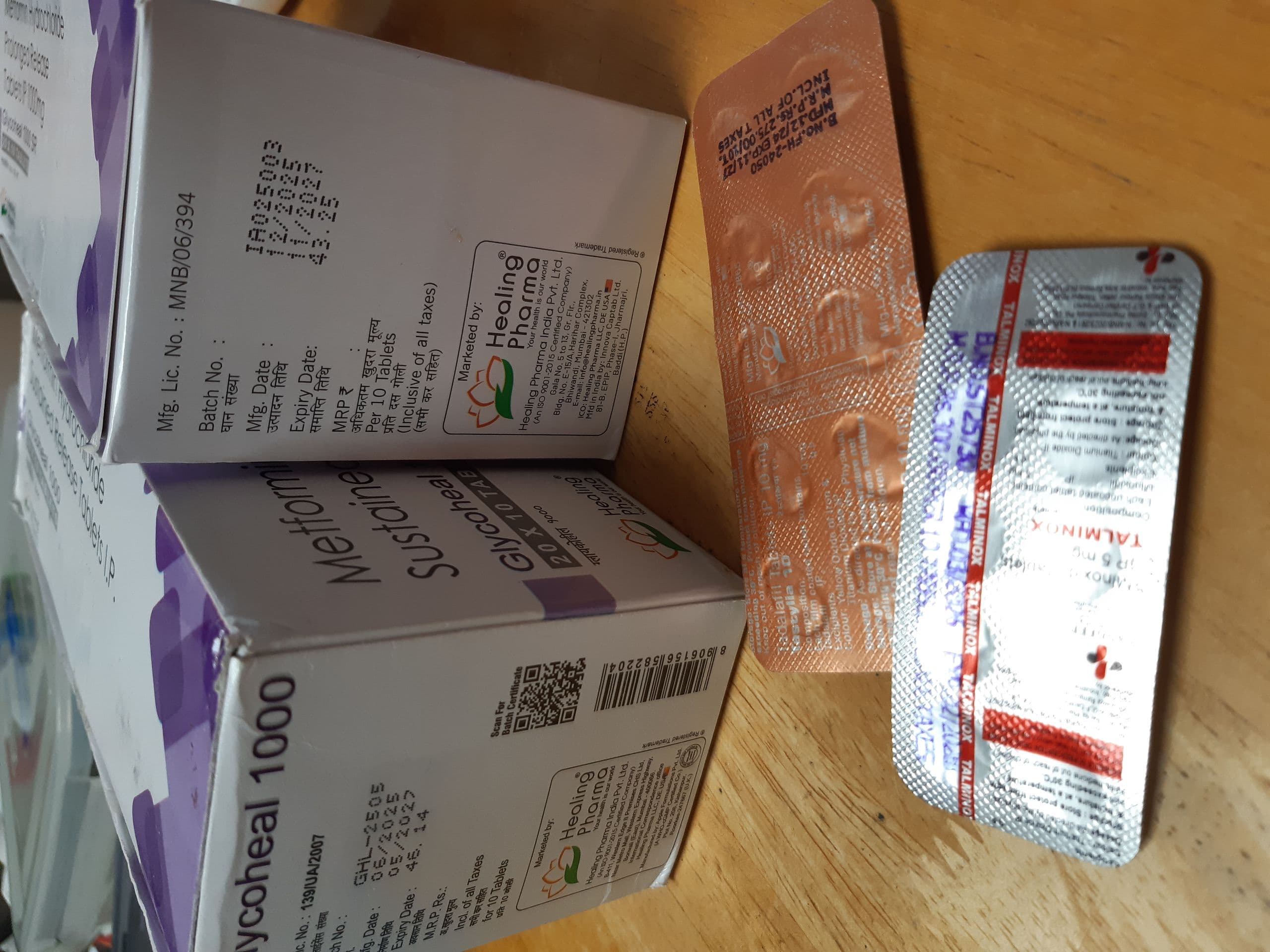메트포르민 글리코힐 (메트로포민 Metformin 1000mg) 직구 후기