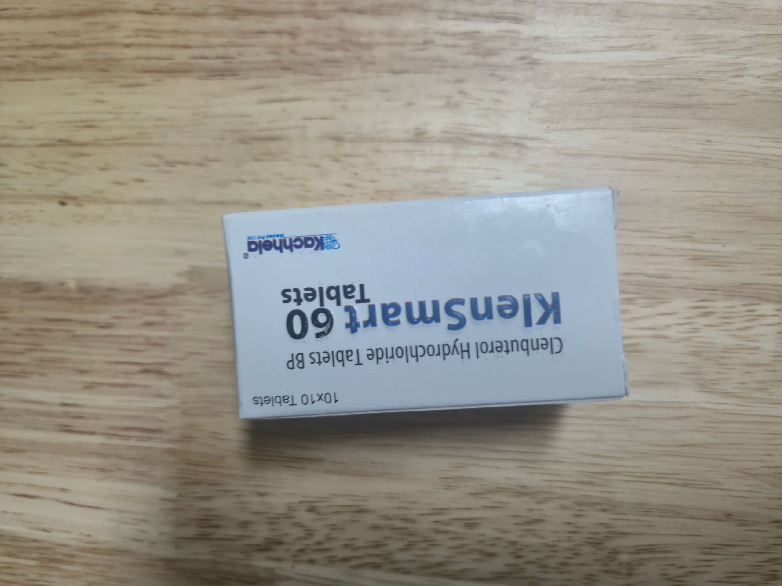 클렌스마트 60 ( 클렌부테롤 60mg ) 직구 후기