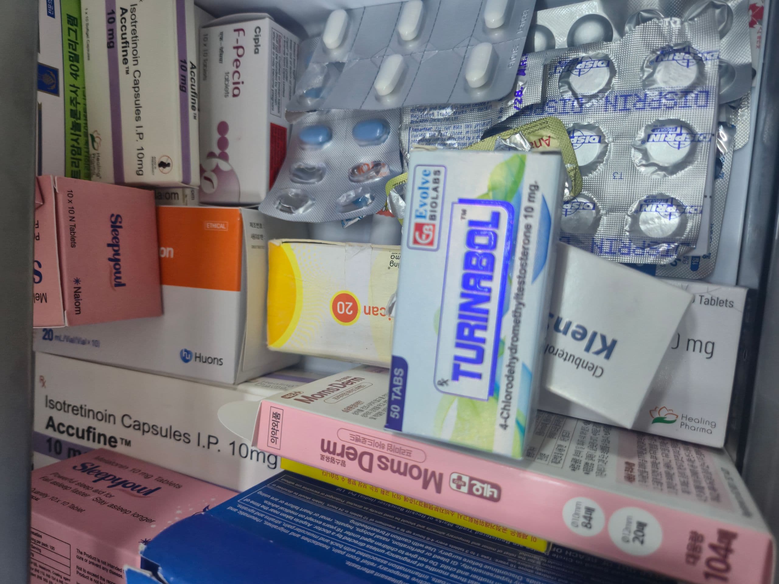 튜리나볼 ( 클로로데하이드로메틸테스토스테론 10mg ) 직구 후기