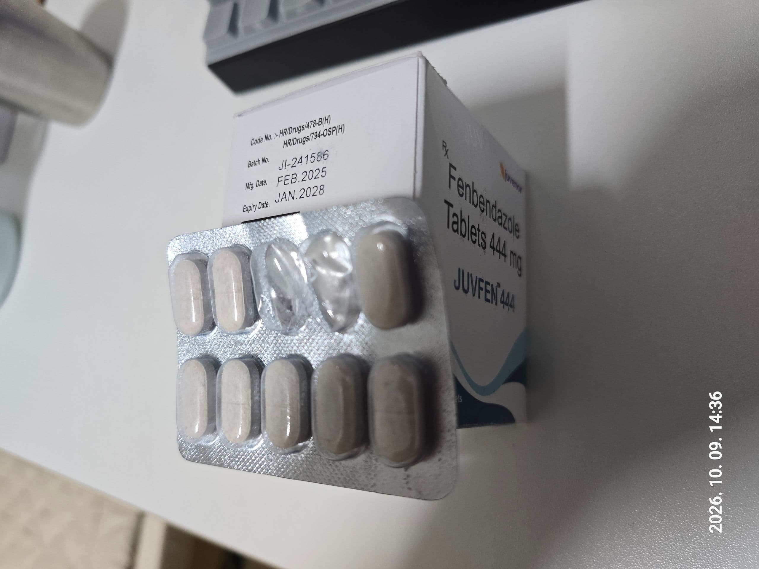 주브펜 444mg 직구 후기
