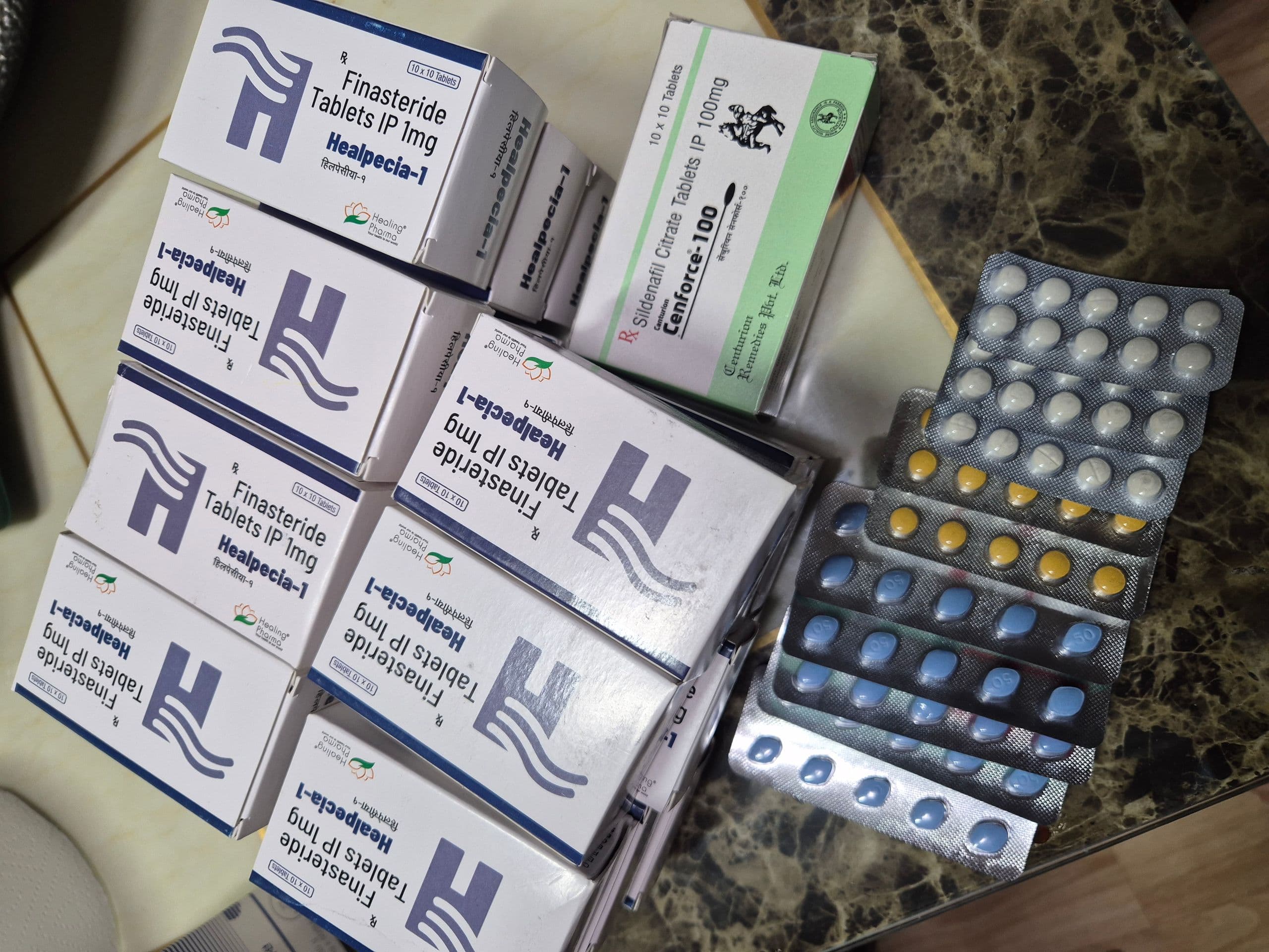 힐페시아 1mg 700정 직구 후기