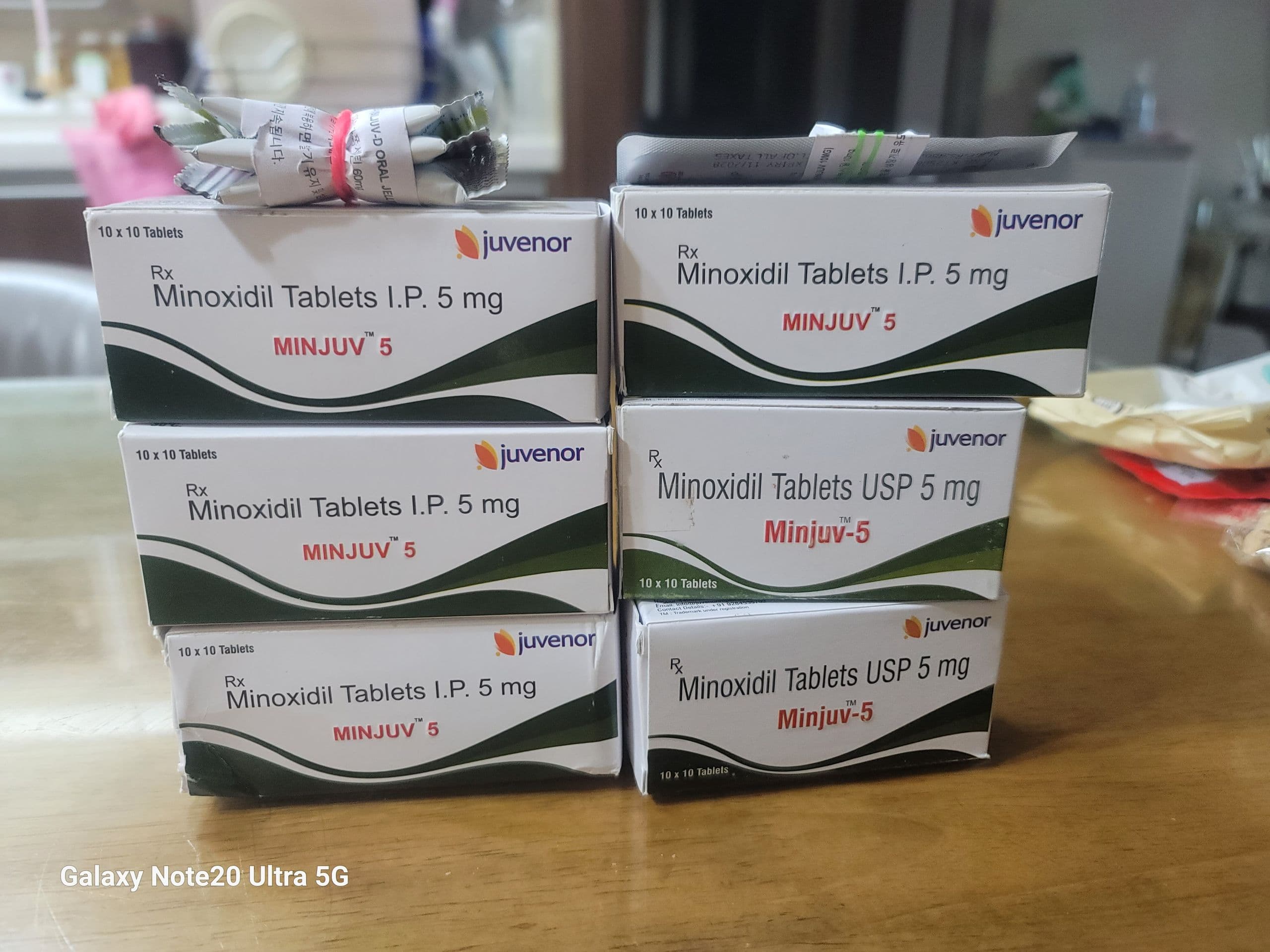 미녹시딜 민주브 5mg 직구 후기