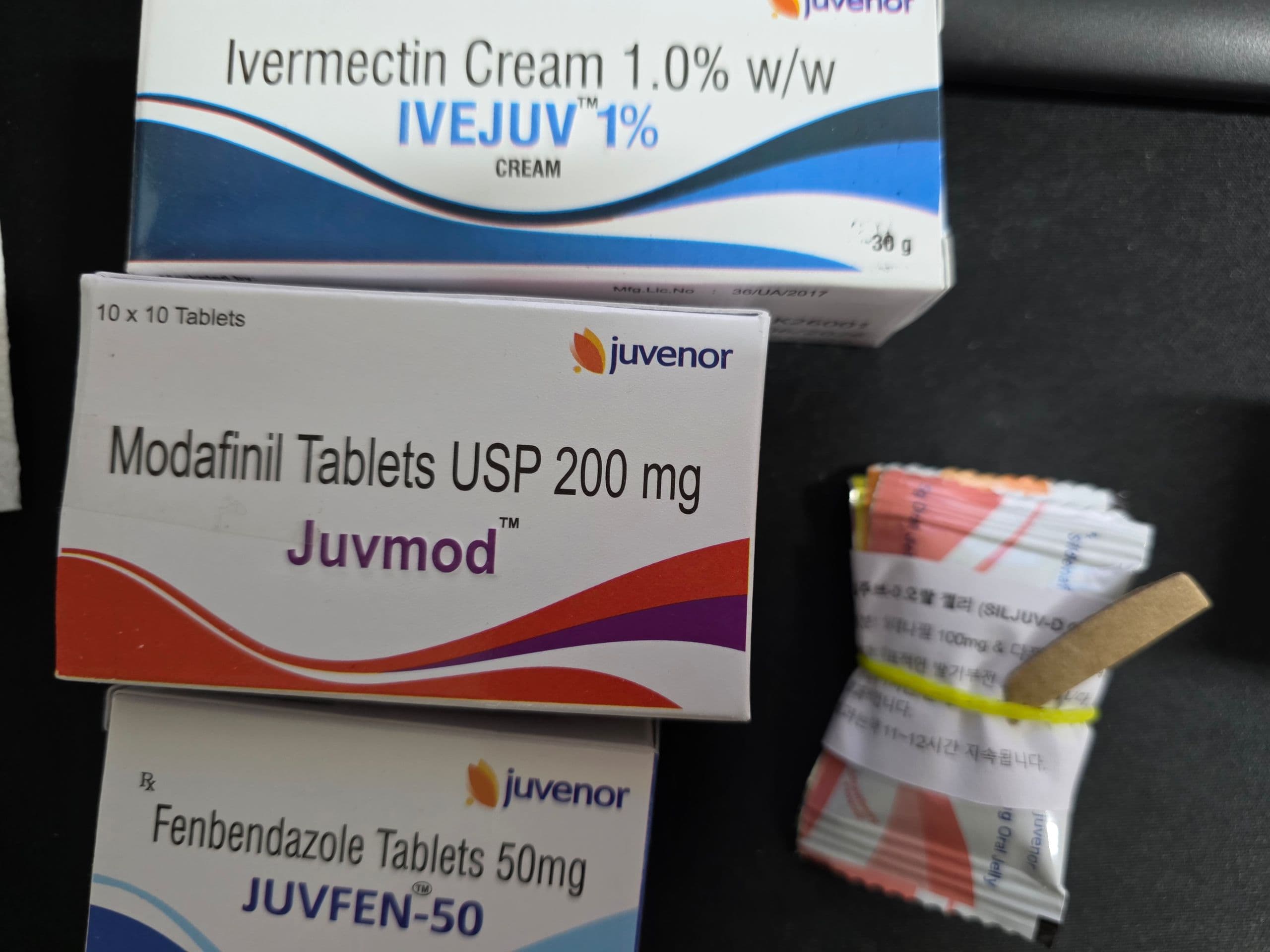모다피닐 JUVMOD 200mg 직구 후기
