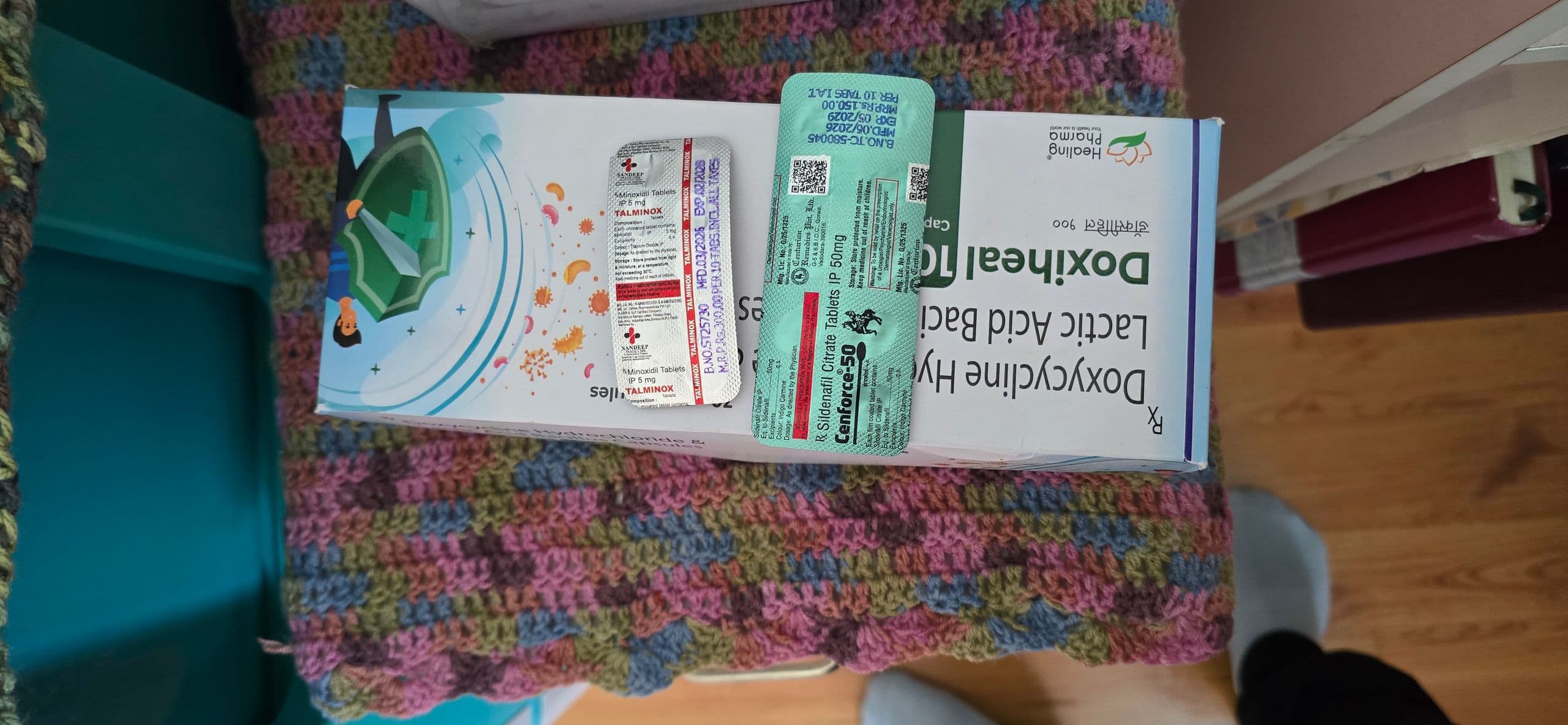 독시사이클린 독시힐 100mg (독시사이클린 Doxycycline 100mg) 직구 후기
