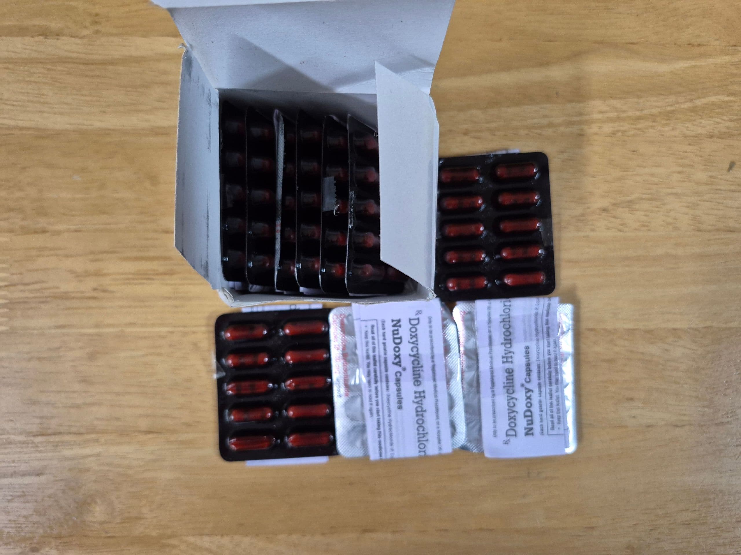 독시사이클린 누독시 100mg 직구 후기