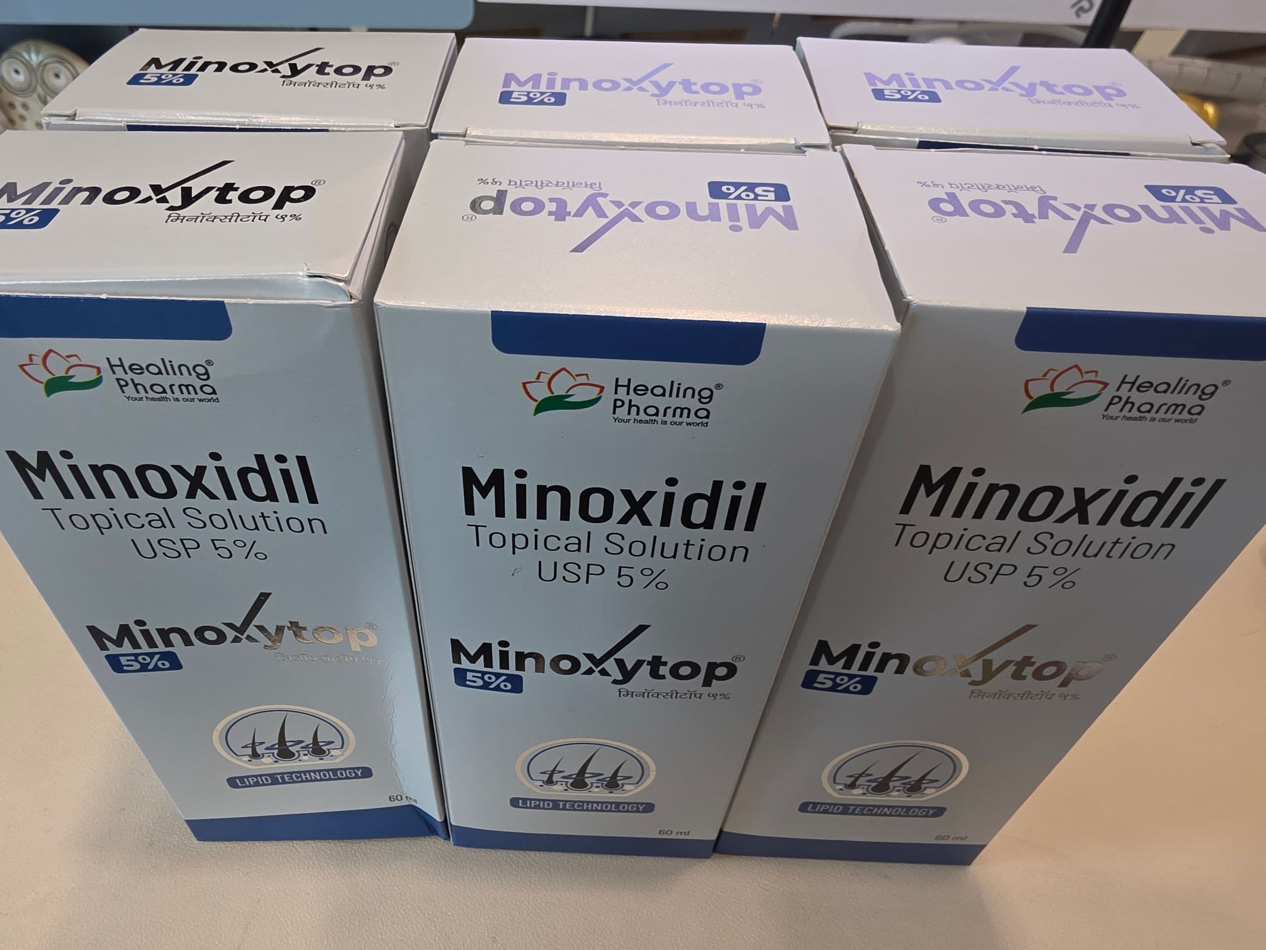 바르는 미녹시딜 5%(미녹시탑 MINOXIDIL 5%, 60ml) 직구 후기
