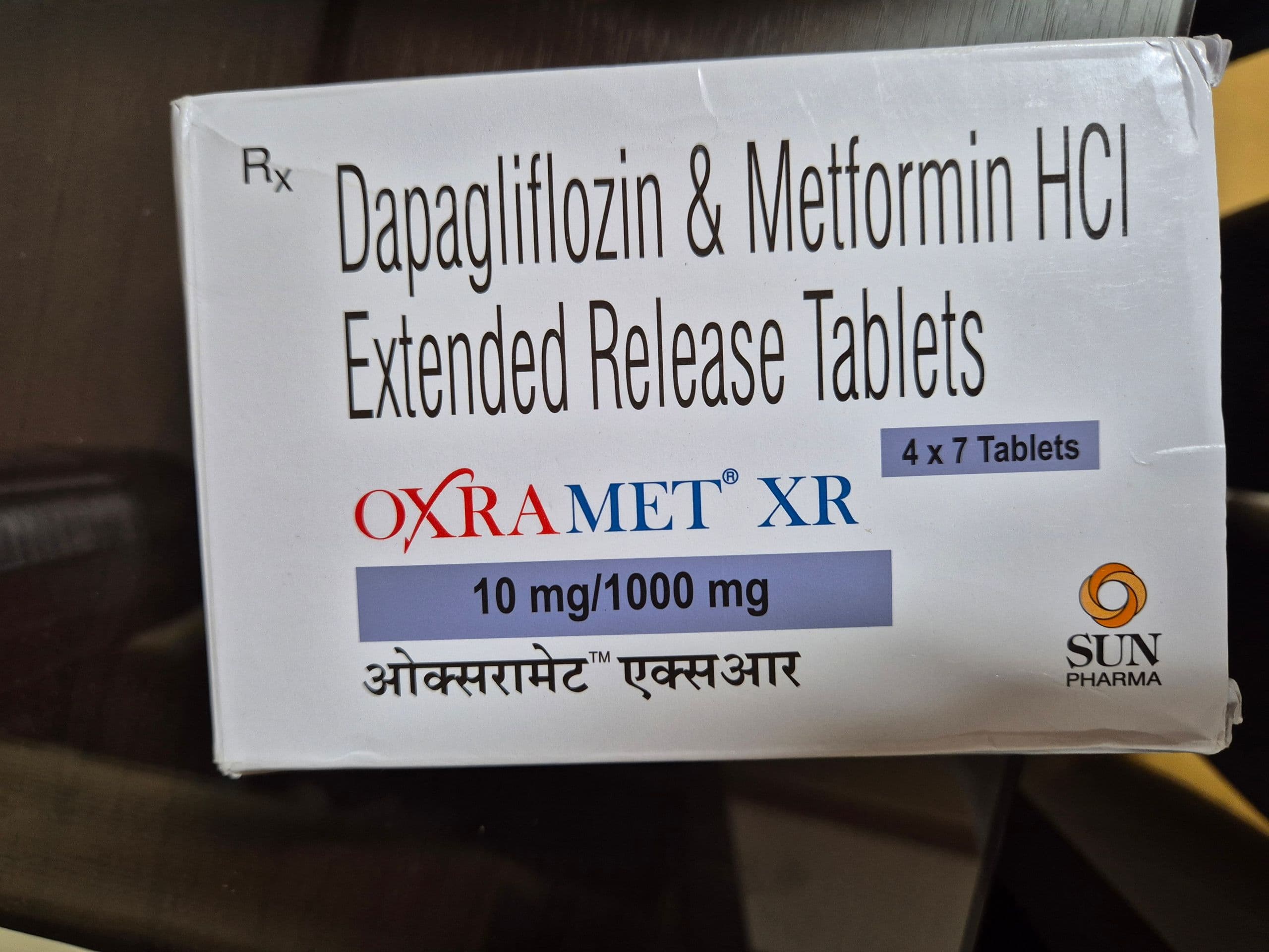 옥스라메트 XR 10/1000mg ( 다파글리플로진 + 메트포르민 Dapagliflozin 10mg + Metformin 1000mg ) 직구 후기