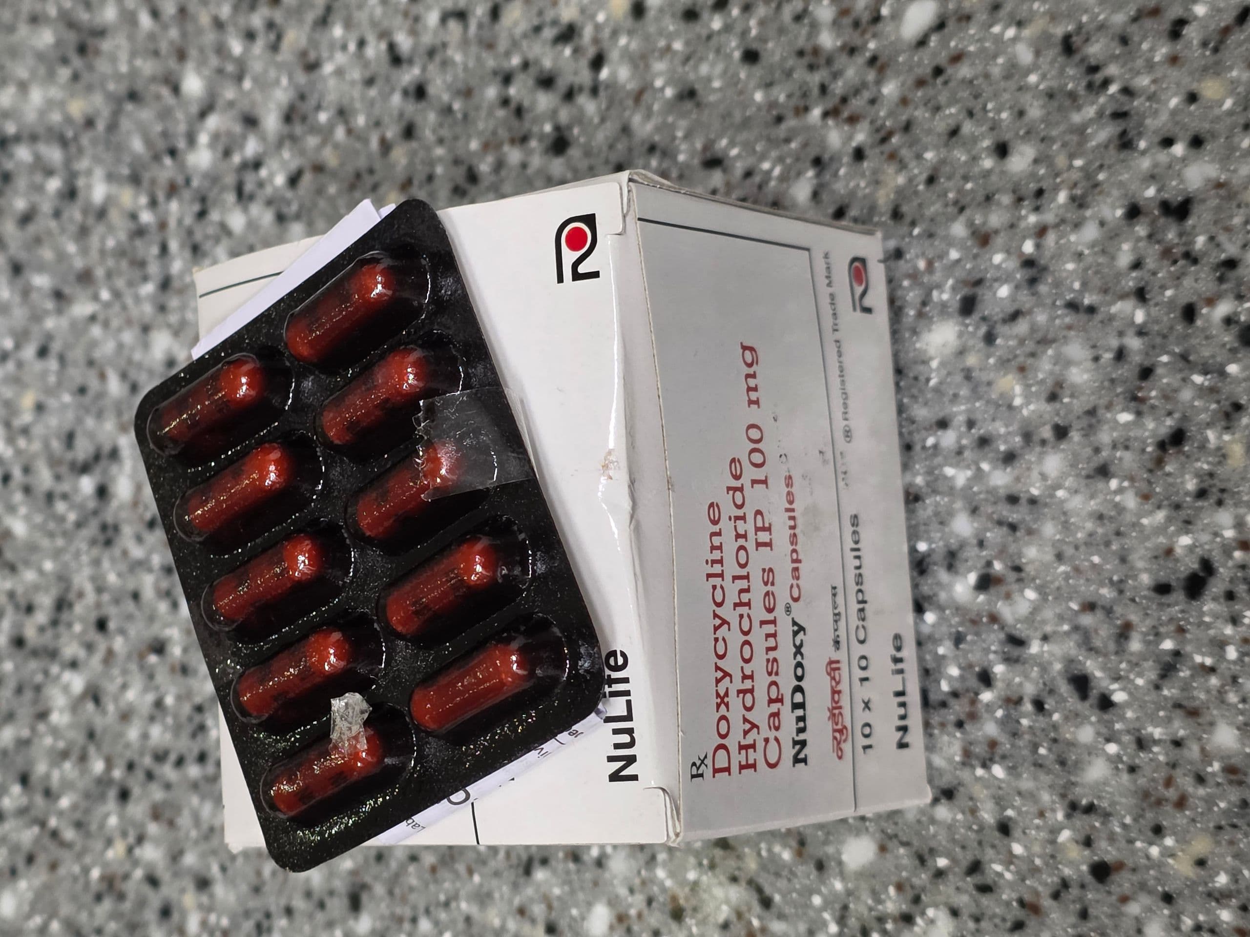 독시사이클린 누독시 100mg 직구 후기