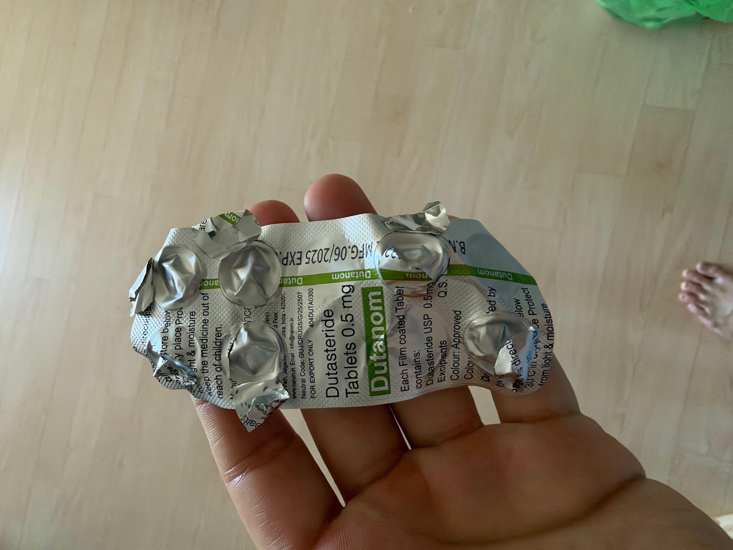 두타놈(두타스테리드 0.5mg) 직구 후기
