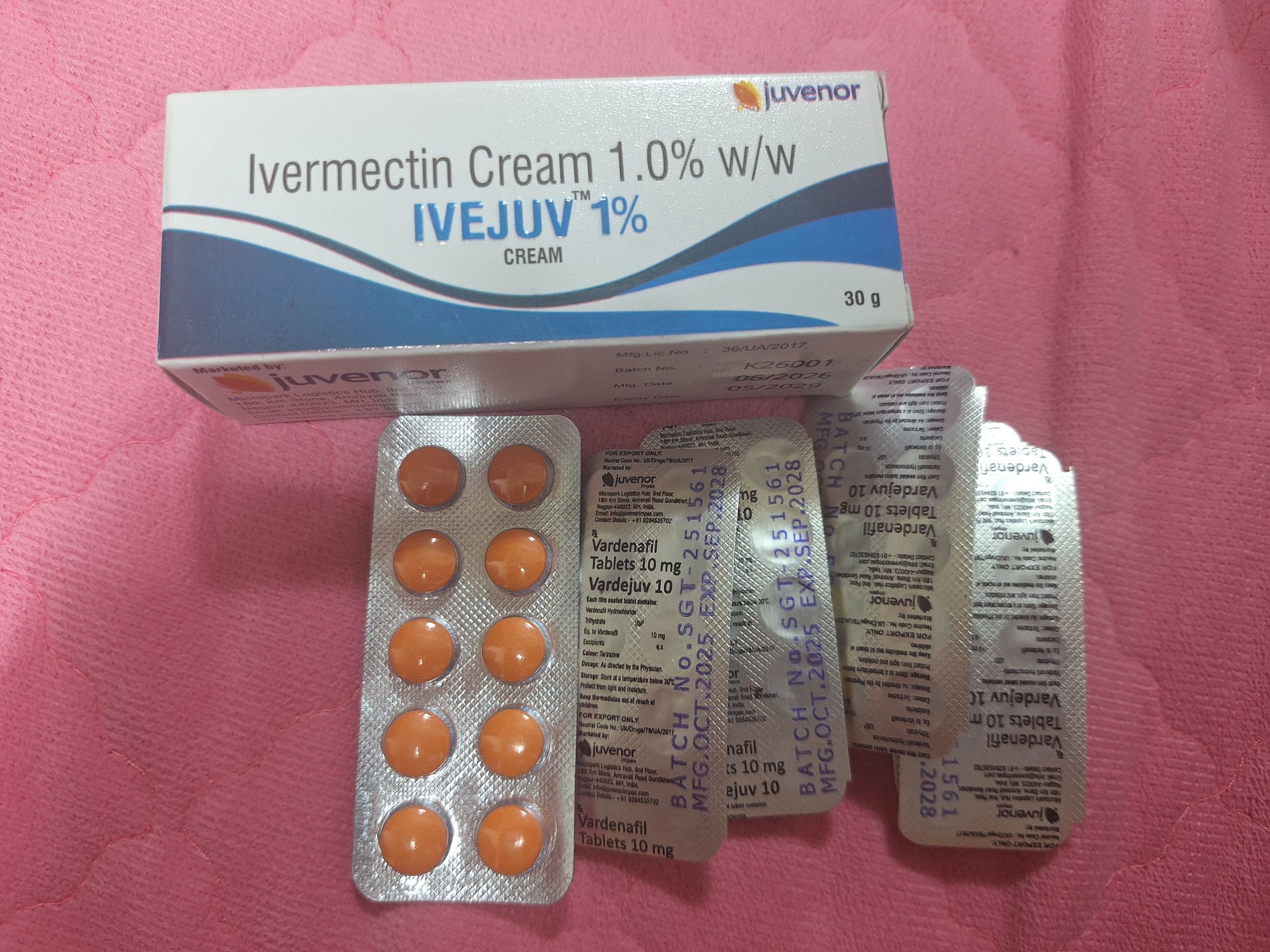바데나필 바데주브 10mg 직구 후기