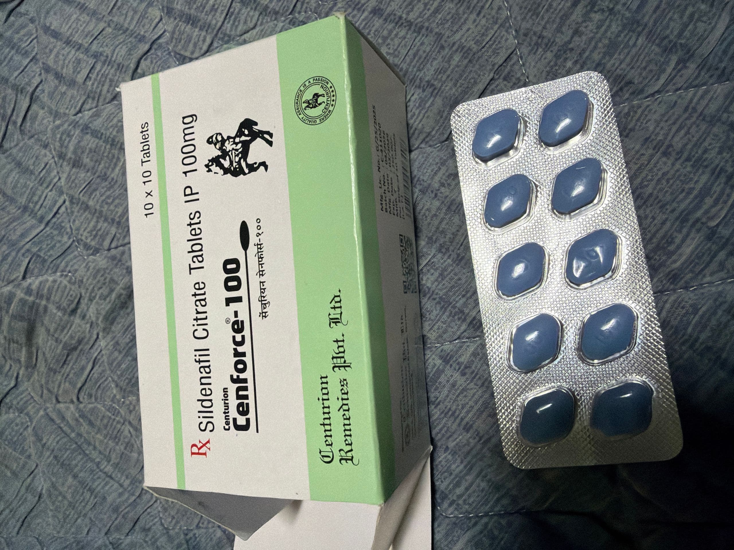 실다트론 100mg (실데나필 100mg ) 직구 후기